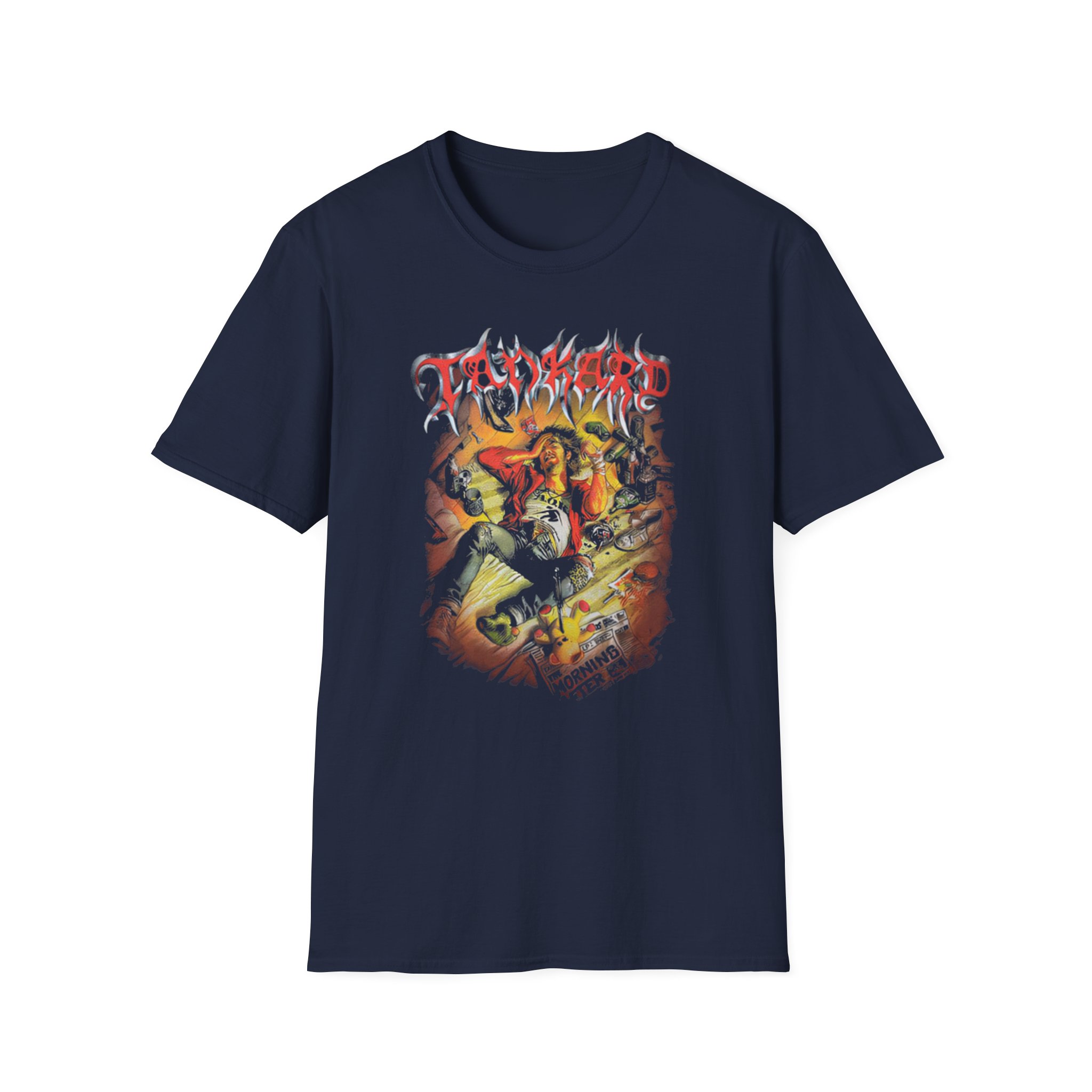 Tankard The Morning After Unisex Softstyle T-Shirt