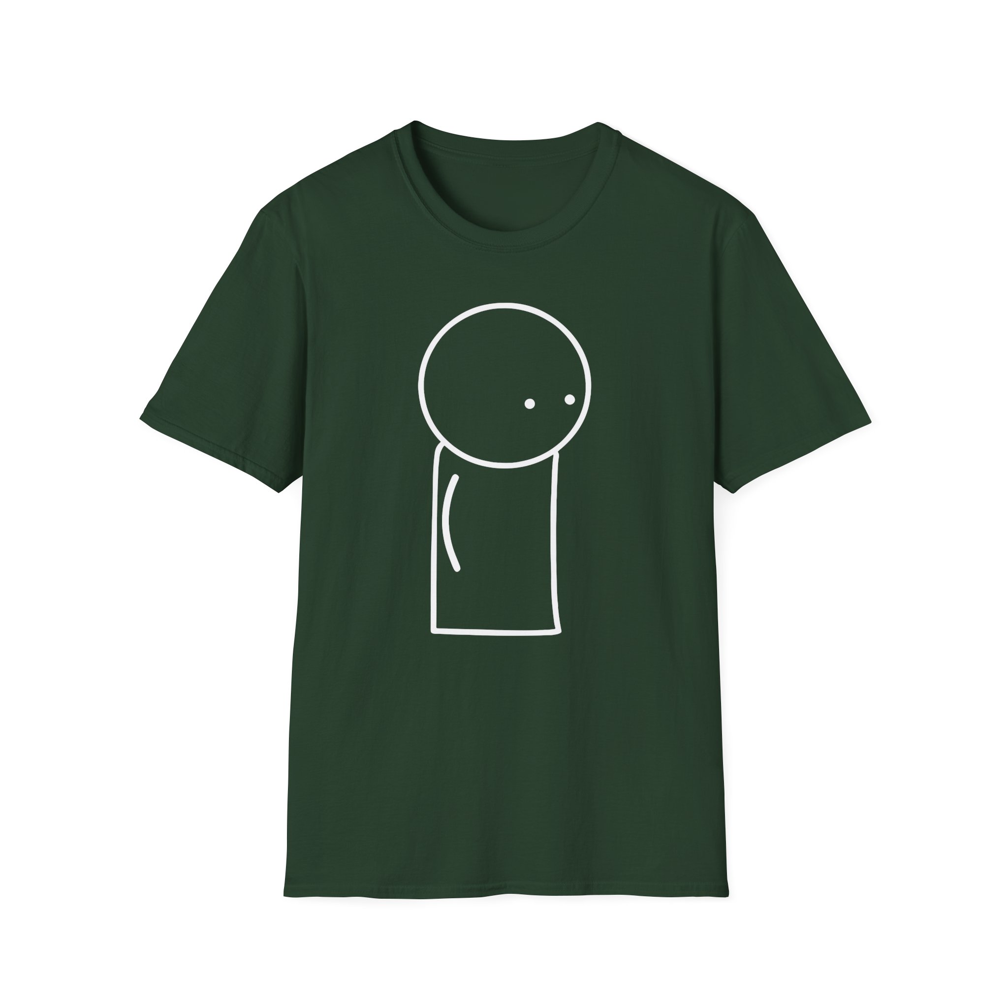 Oversimplified Character Unisex Softstyle T-Shirt