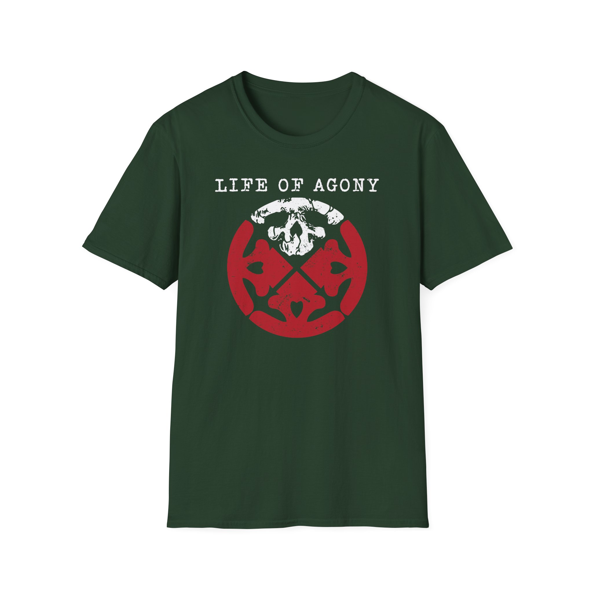 Vtg Life of Agony Band Music Star Unisex Softstyle T-Shirt