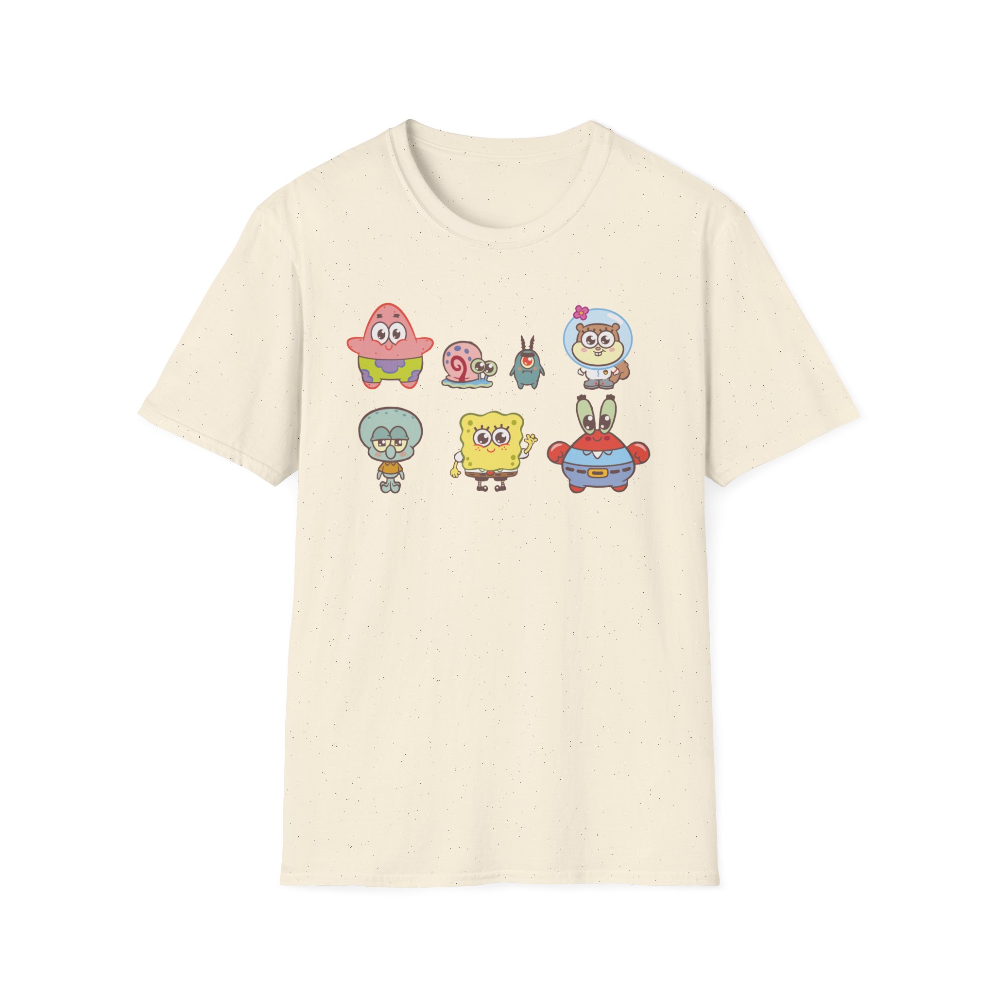 Spongebob AdoraBob Gang Unisex Softstyle T-Shirt