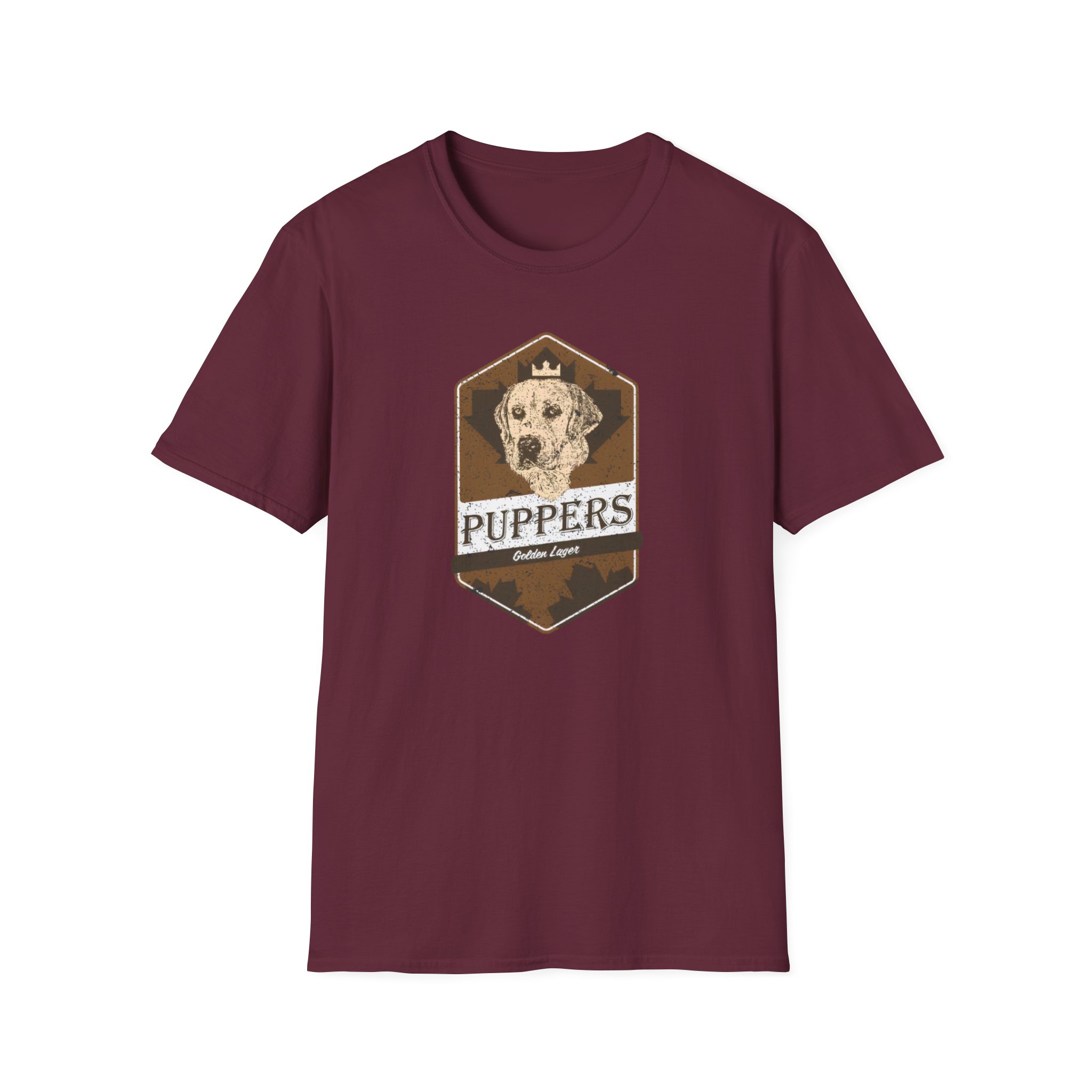 Letterkenny Puppers Golden Lager Unisex Softstyle T-Shirt