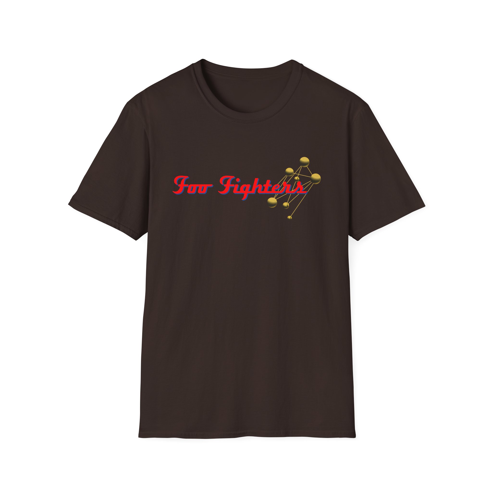 Foo Fighters Molecules Unisex Softstyle T-Shirt