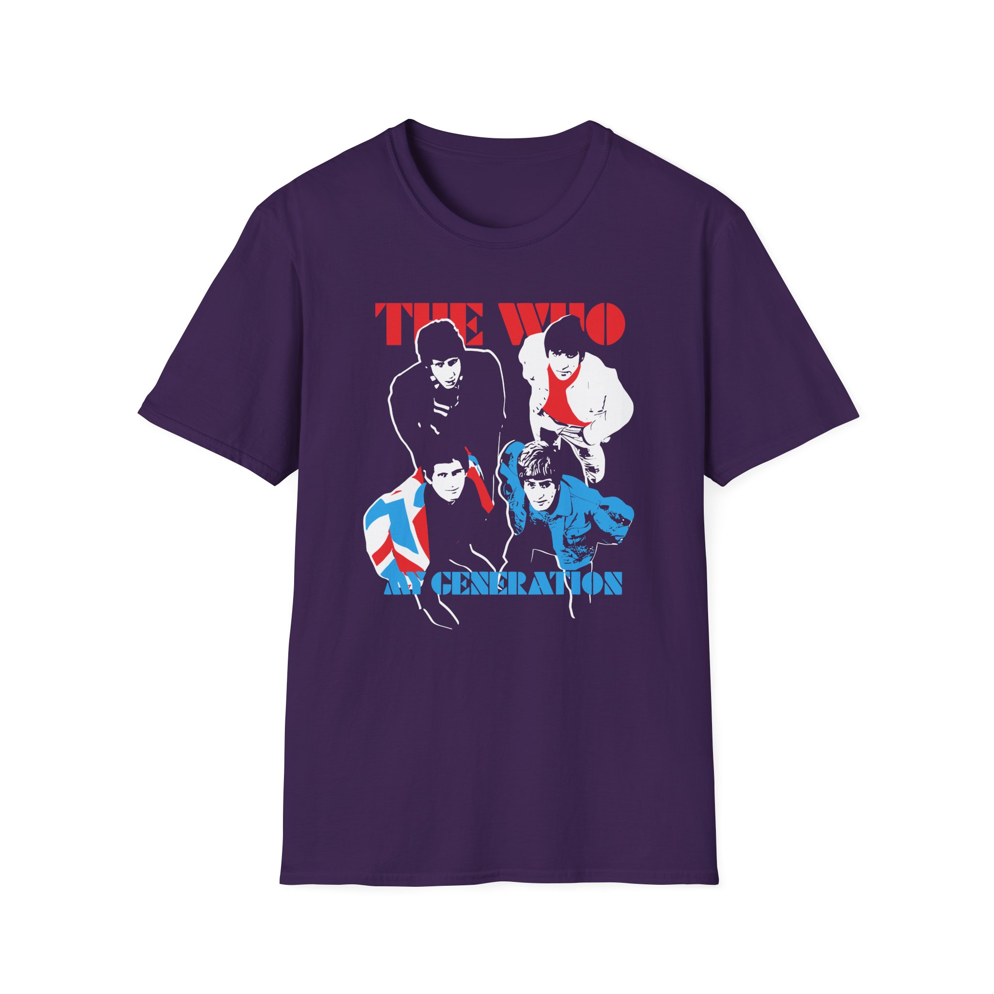 TW My Generation Album Cover Unisex Softstyle T-Shirt