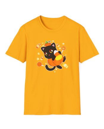 Aphmau Pumpkin Cat Unisex Softstyle T-Shirt