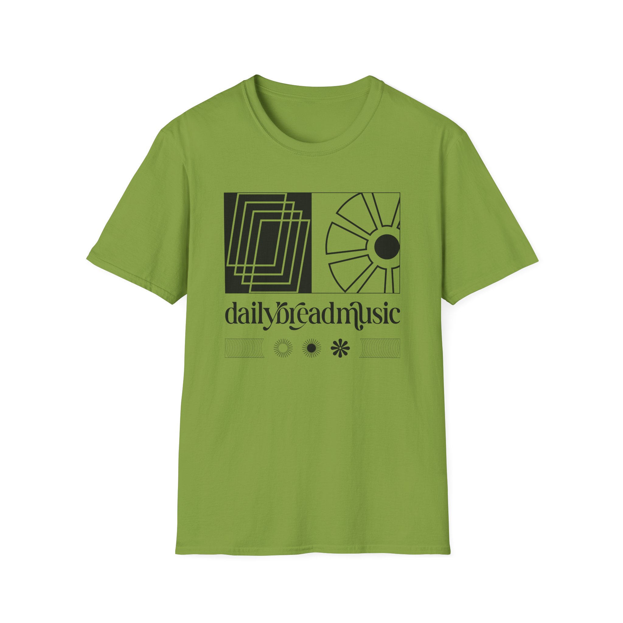 Daily Bread Tri Flower Unisex Softstyle T-Shirt