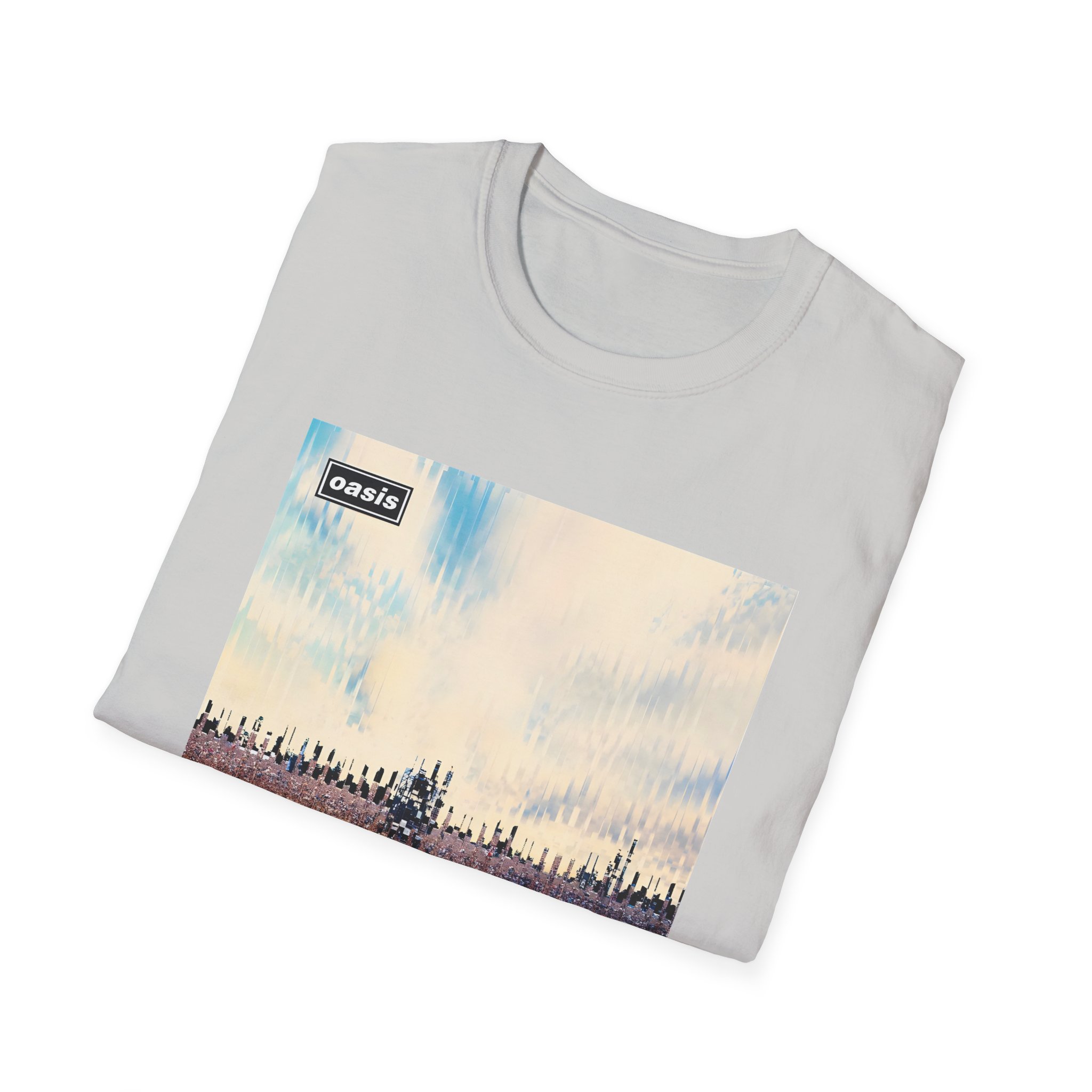 Oasis Time Flies 15th Anniversary Unisex Softstyle T-Shirt