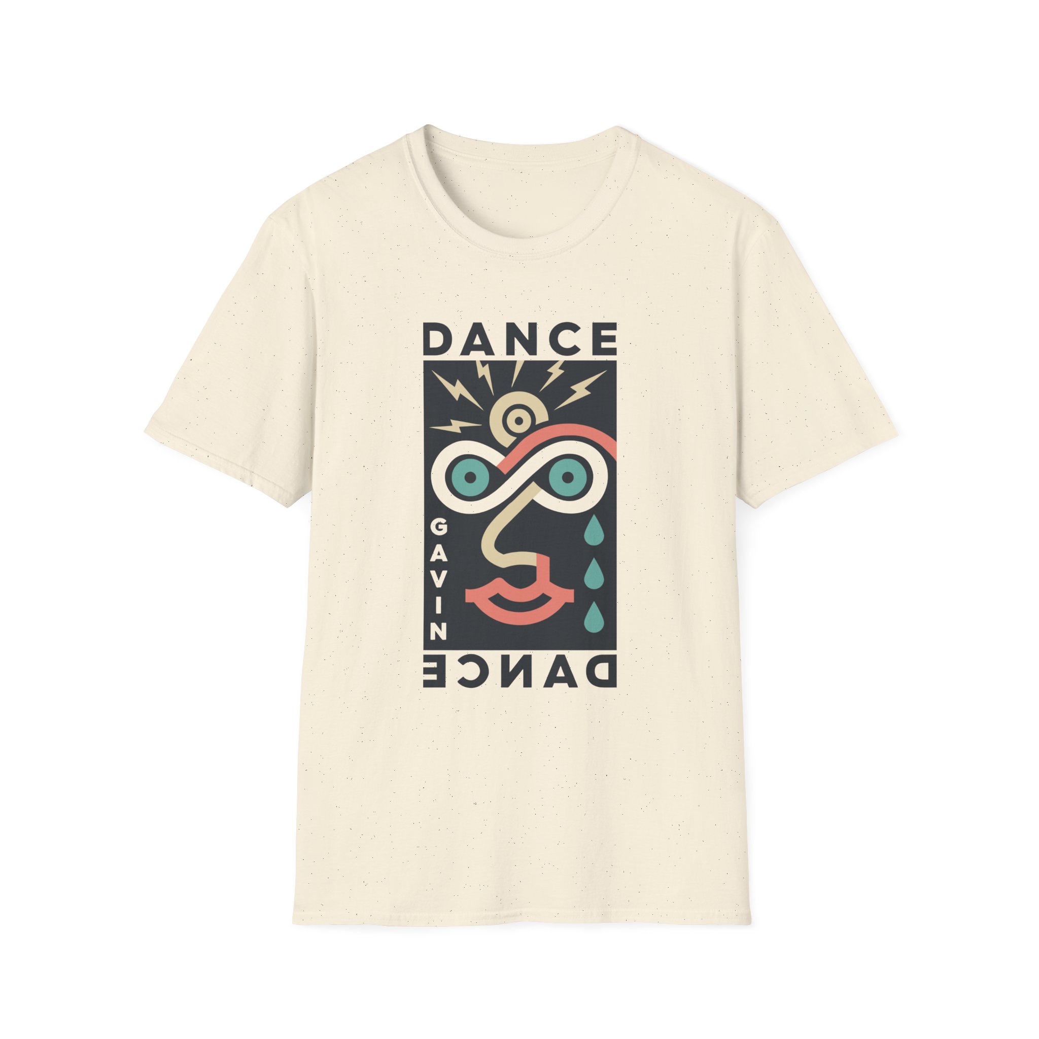 Dance Gavin Dance 8 Faces Unisex Softstyle T-Shirt