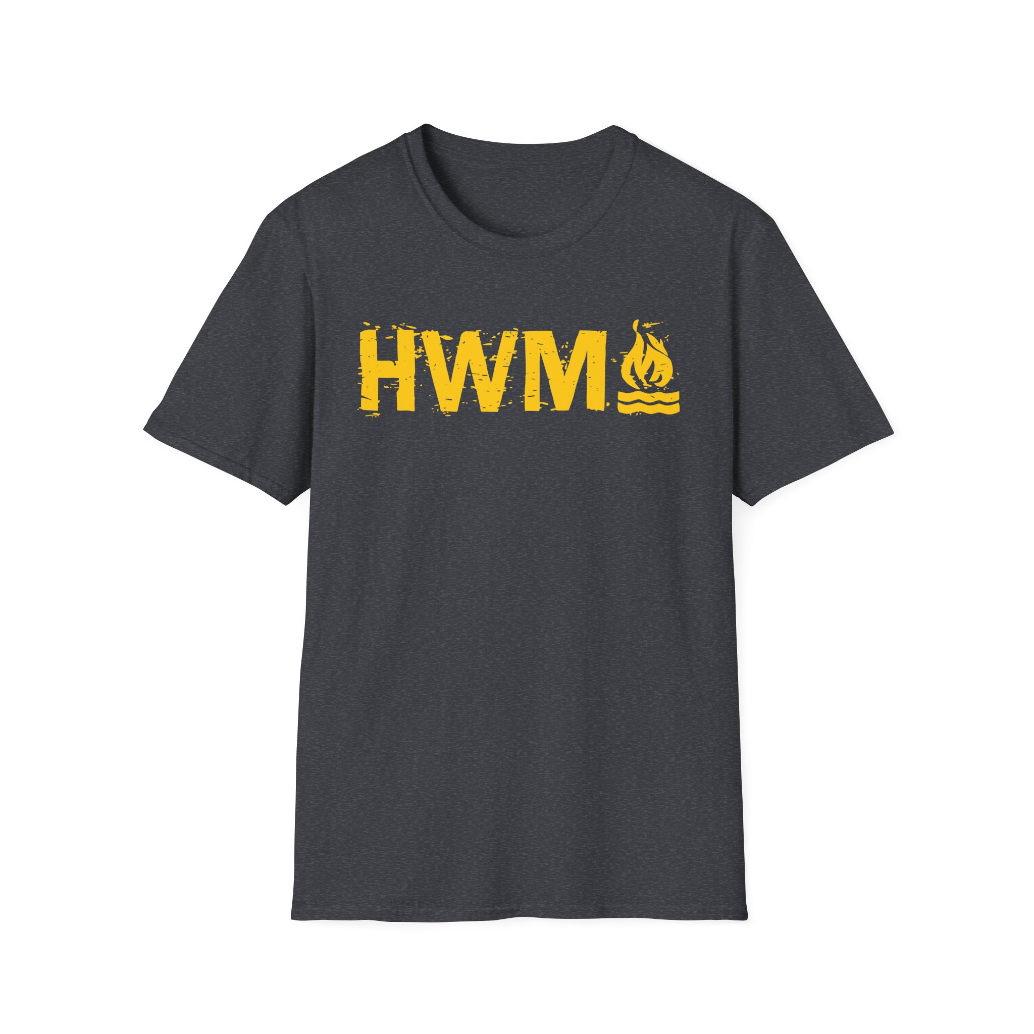 Hot Water Music OG Letter Unisex Softstyle T-Shirt