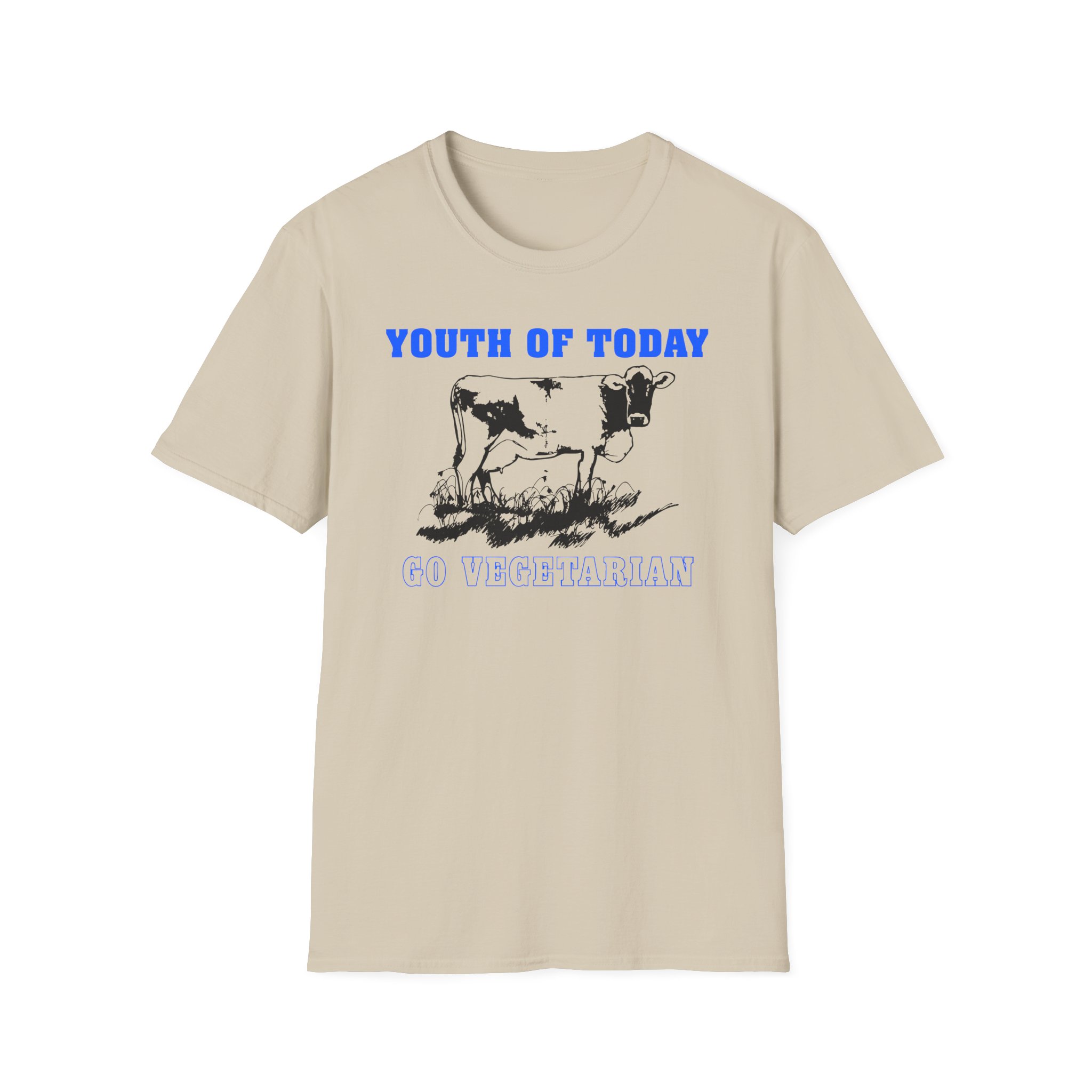 Youth of Today Go Vegetarian Unisex Softstyle T-Shirt