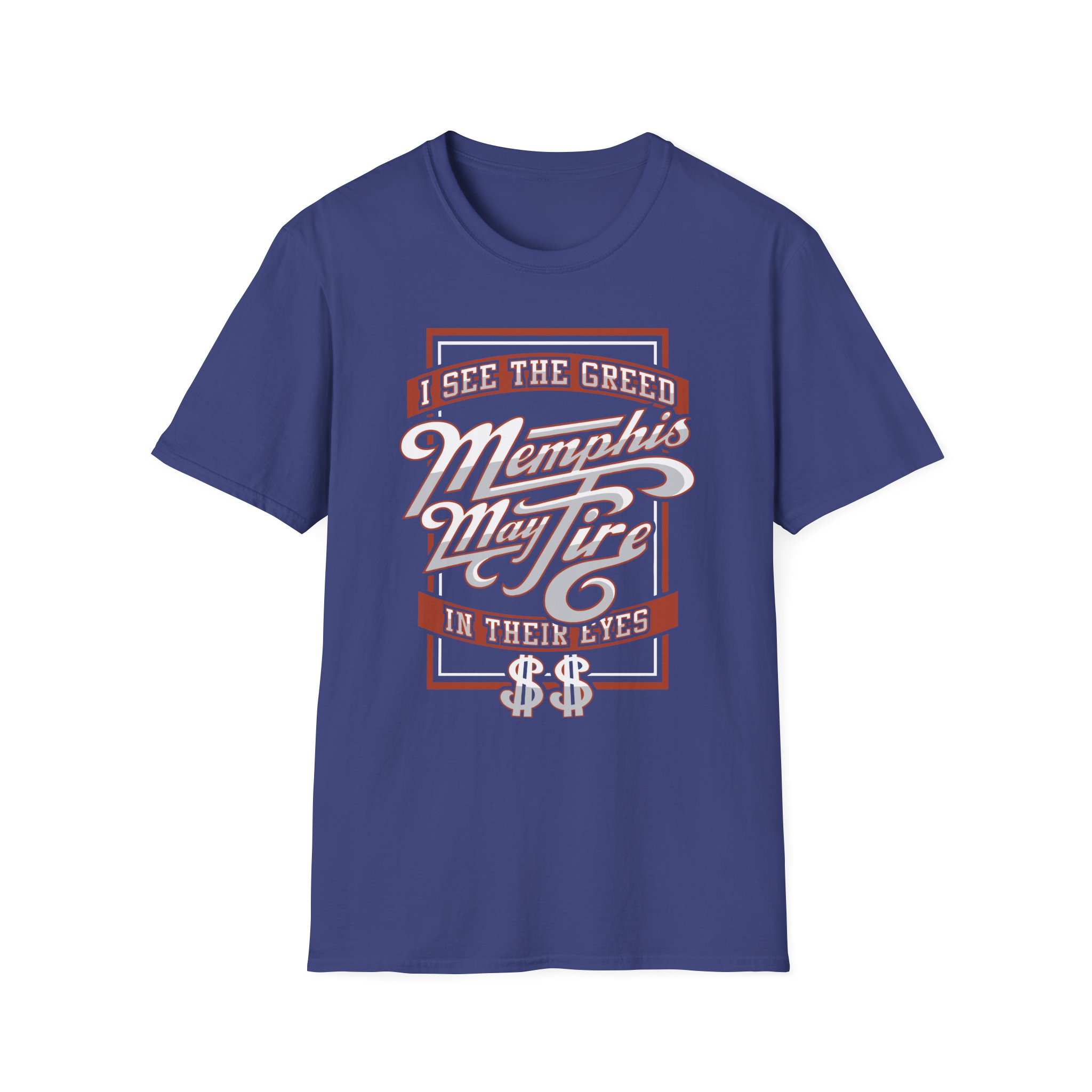 Memphis May Fire Greed Unisex Softstyle T-Shirt