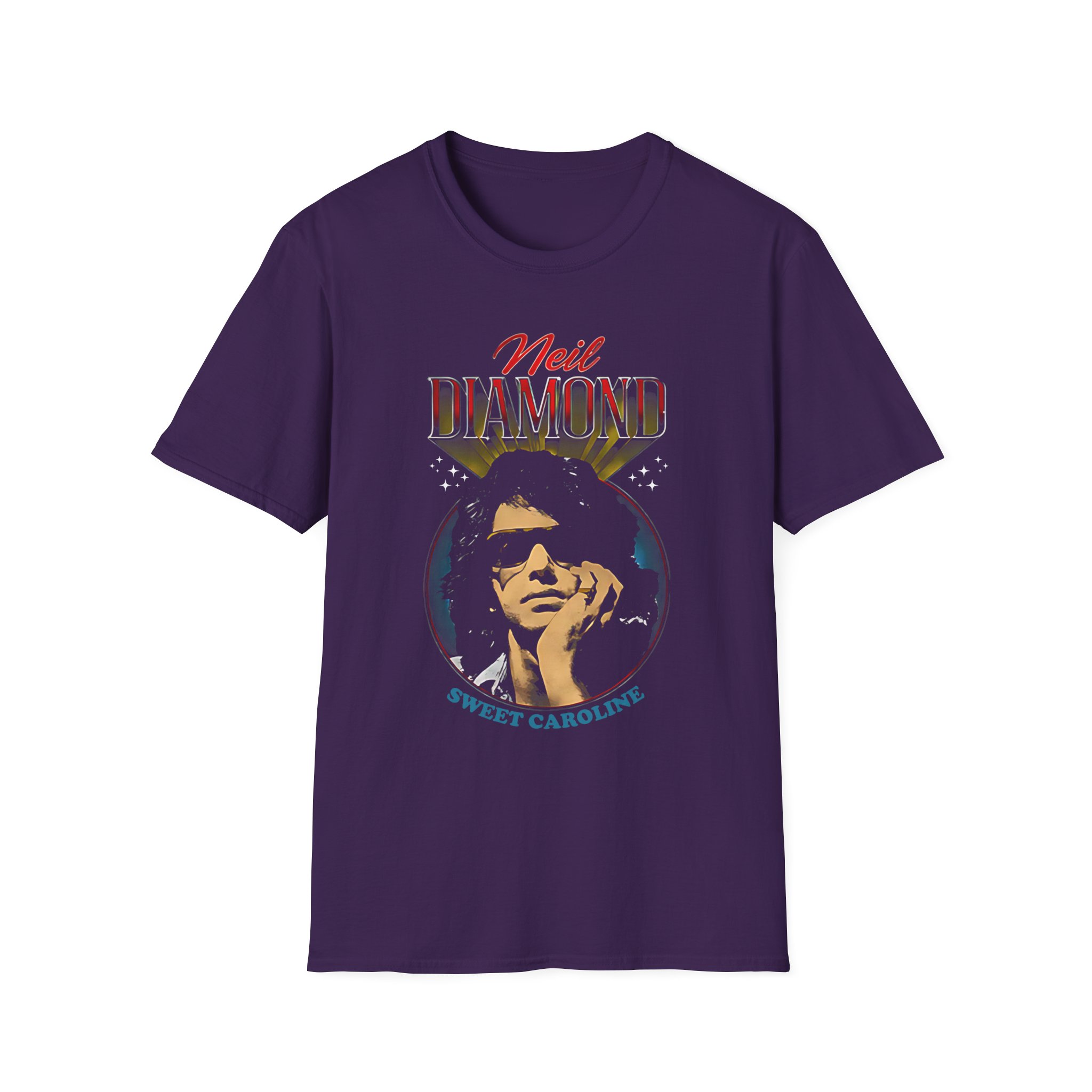 Neil Diamond Sweet Caroline Unisex Softstyle T-Shirt
