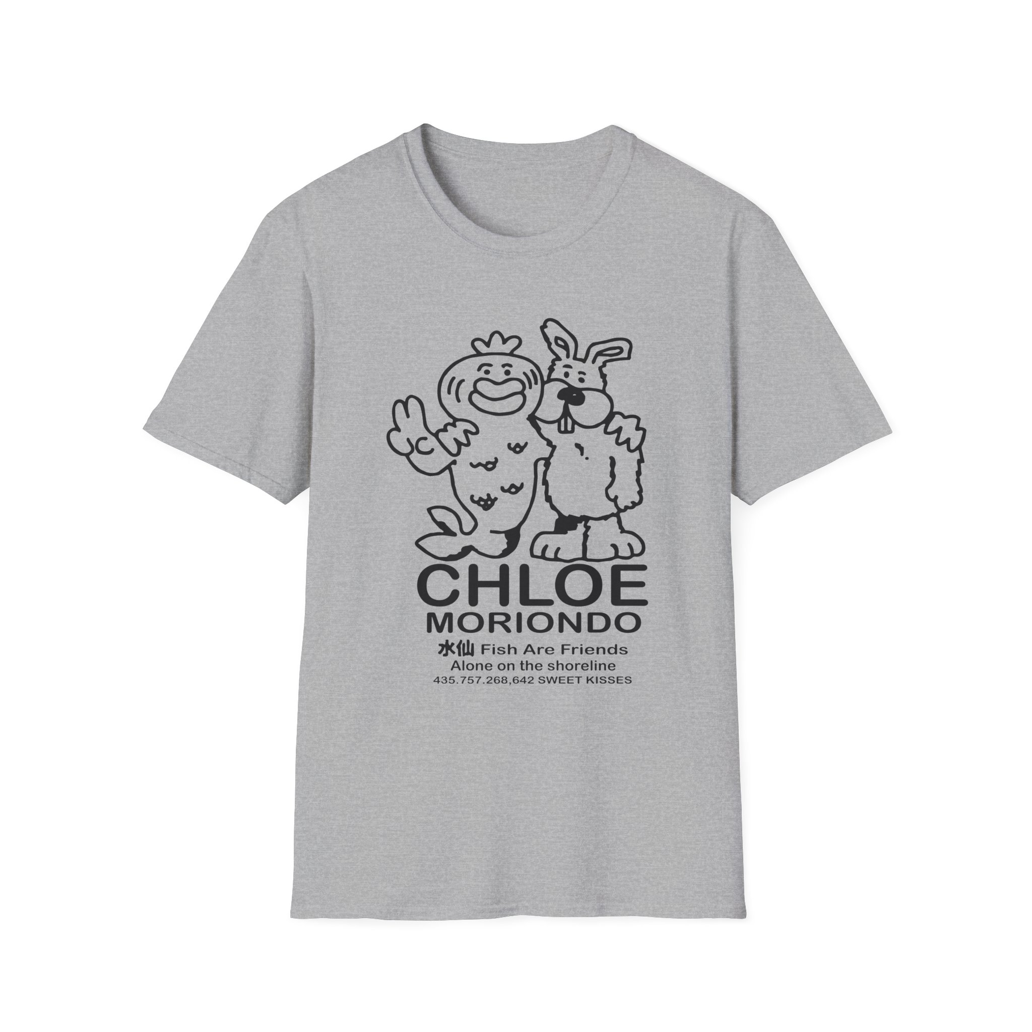 Chloe Moriondo Fish Are Friends Unisex Softstyle T-Shirt