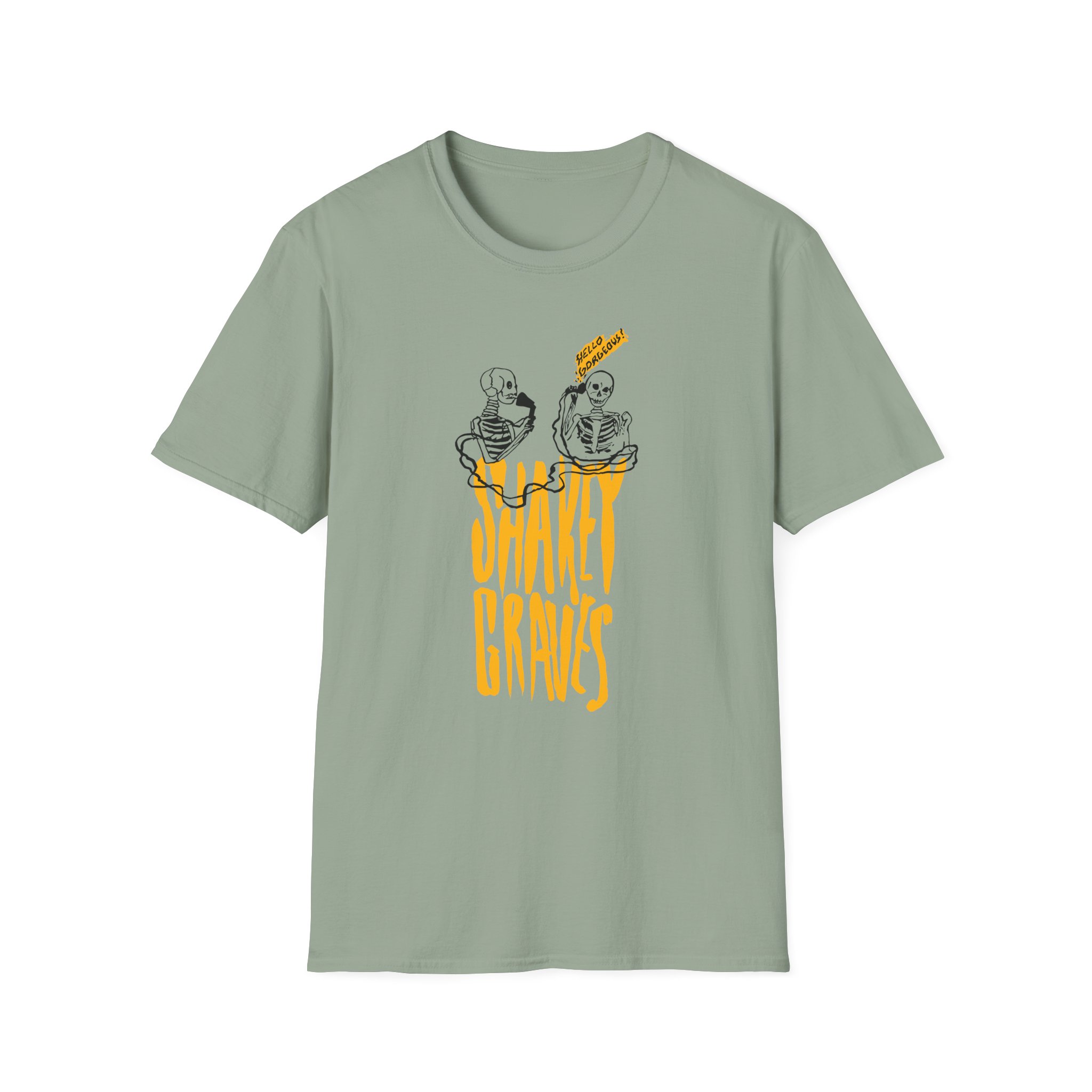Shakey Graves Hello Gorgeous? Unisex Softstyle T-Shirt