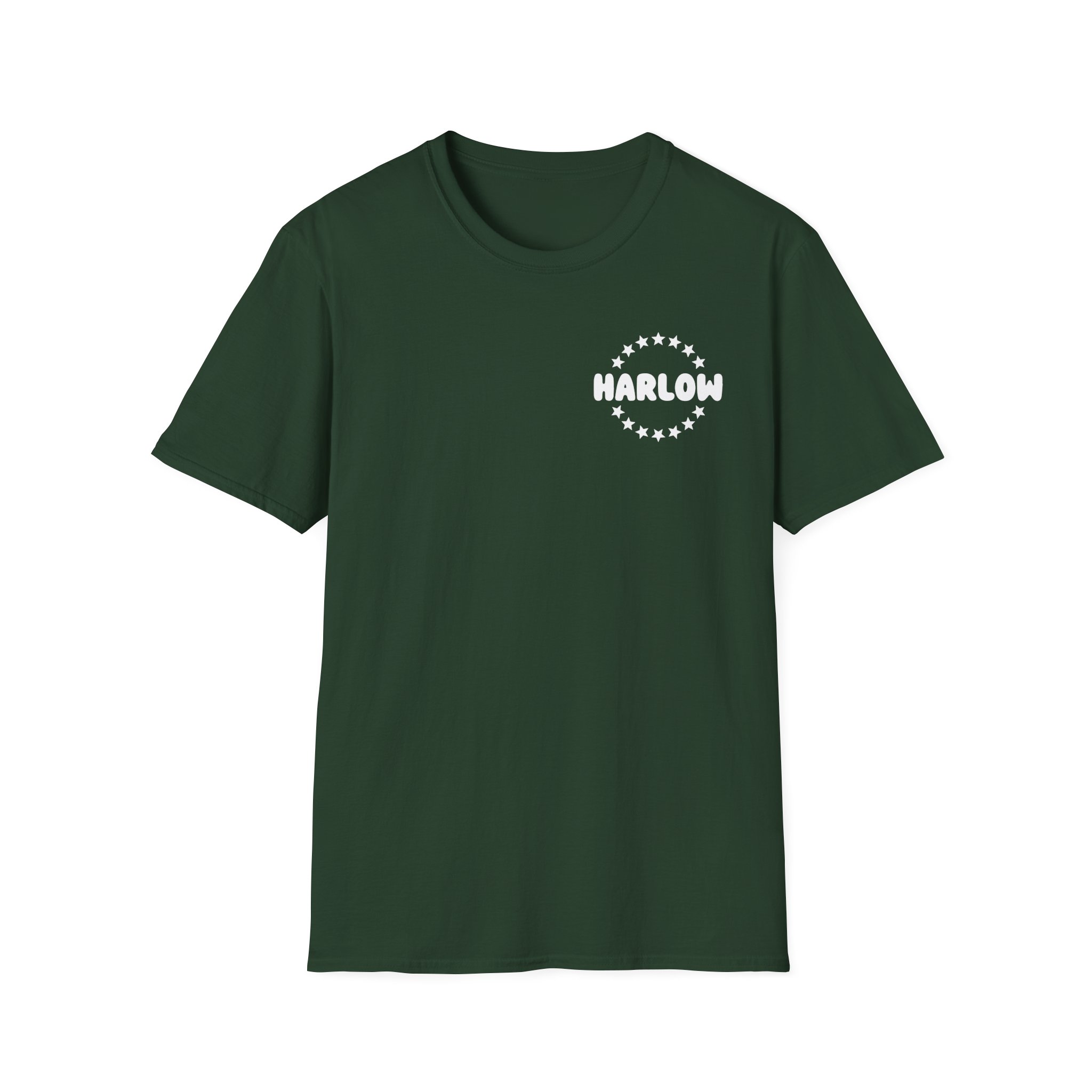 Harlow and Popcorn Unisex Softstyle T-Shirt