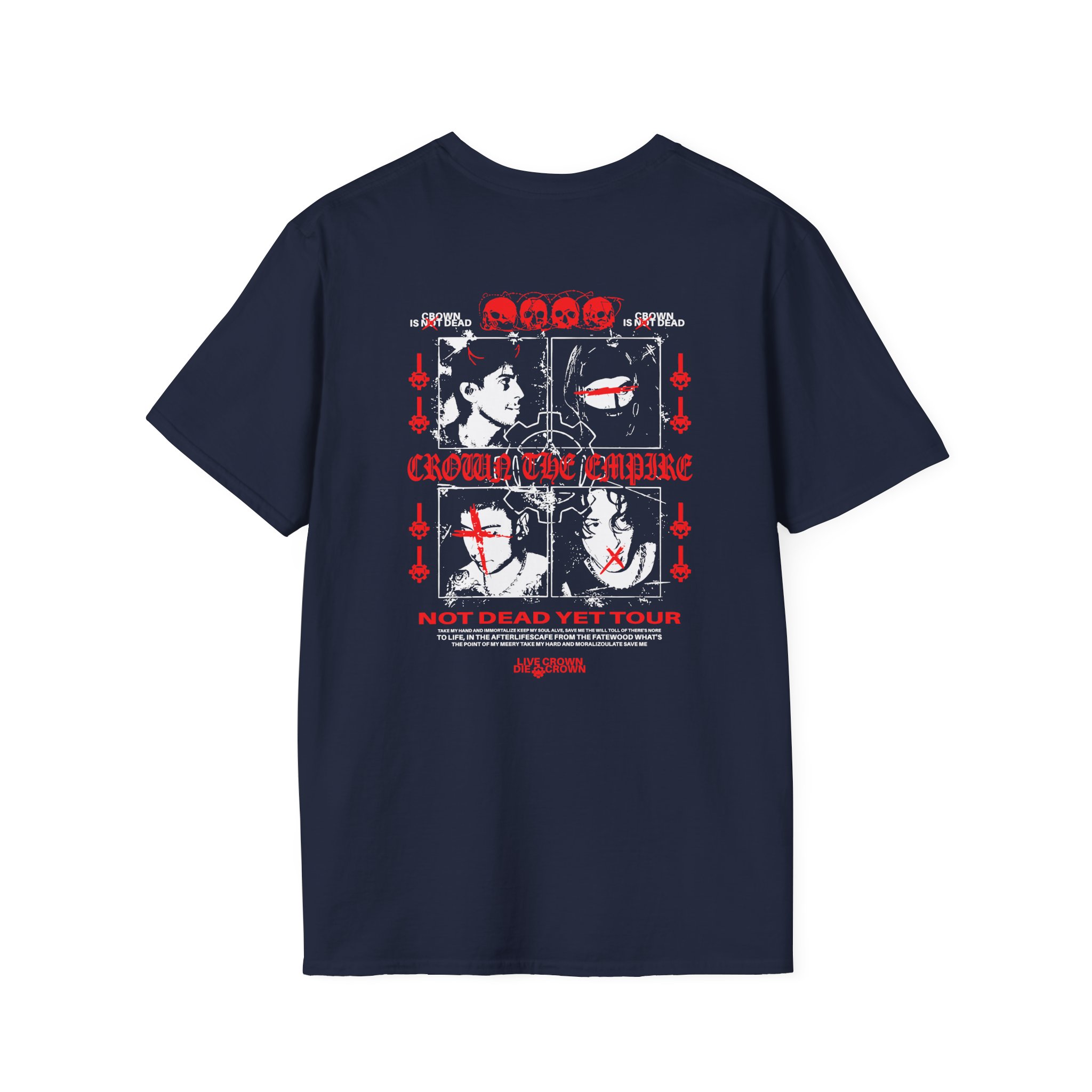 Crown the Empire Crown Is Dead Unisex Softstyle T-Shirt