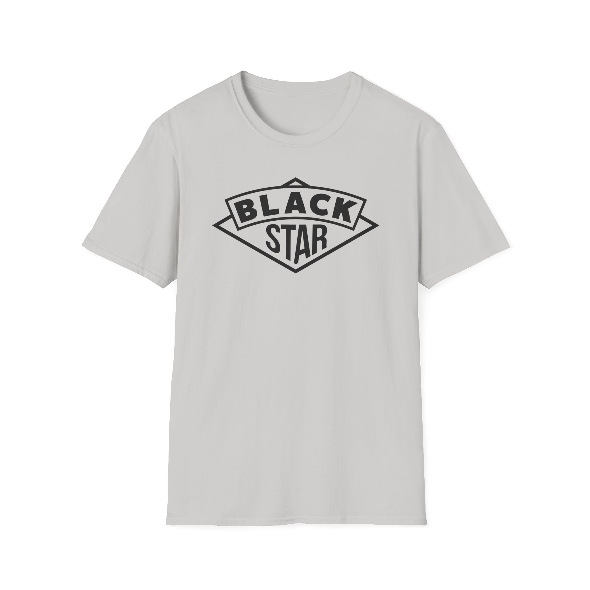 Black Star Icon Unisex Softstyle T-Shirt