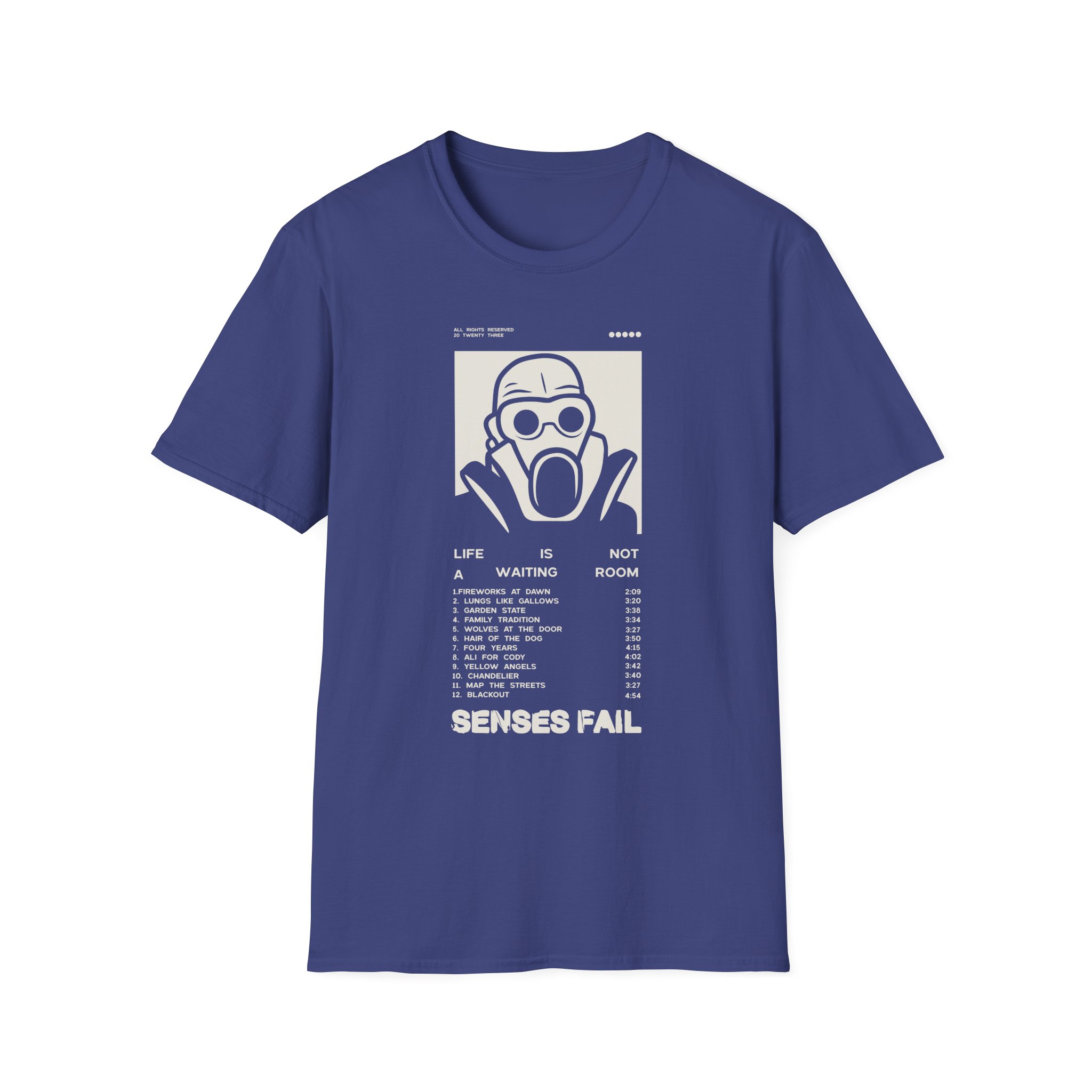 Senses Fail Linawr Tour Unisex Softstyle T-Shirt