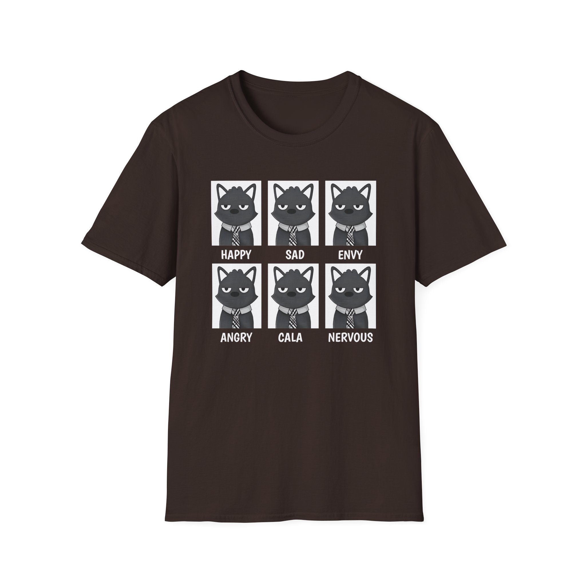 Denisdaily Smal Emotions Unisex Softstyle T-shirt