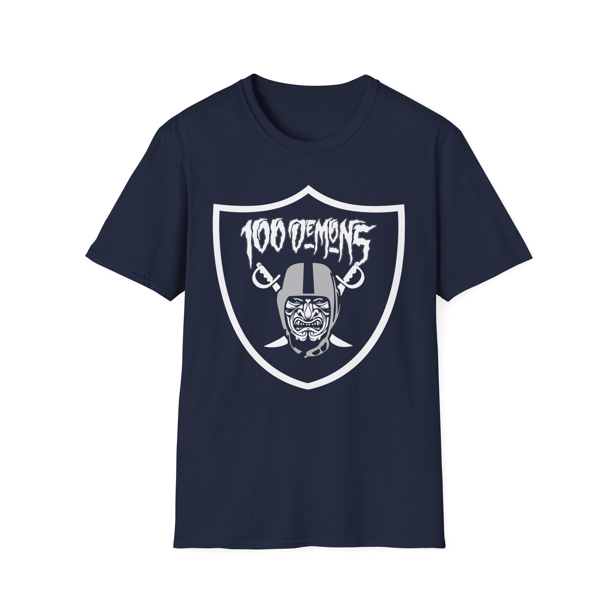 100 Demons Brass City Unisex Softstyle T-Shirt