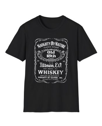Naughty by Nature Old 18th St. Illtown Whiskey Unisex Softstyle T-Shirt