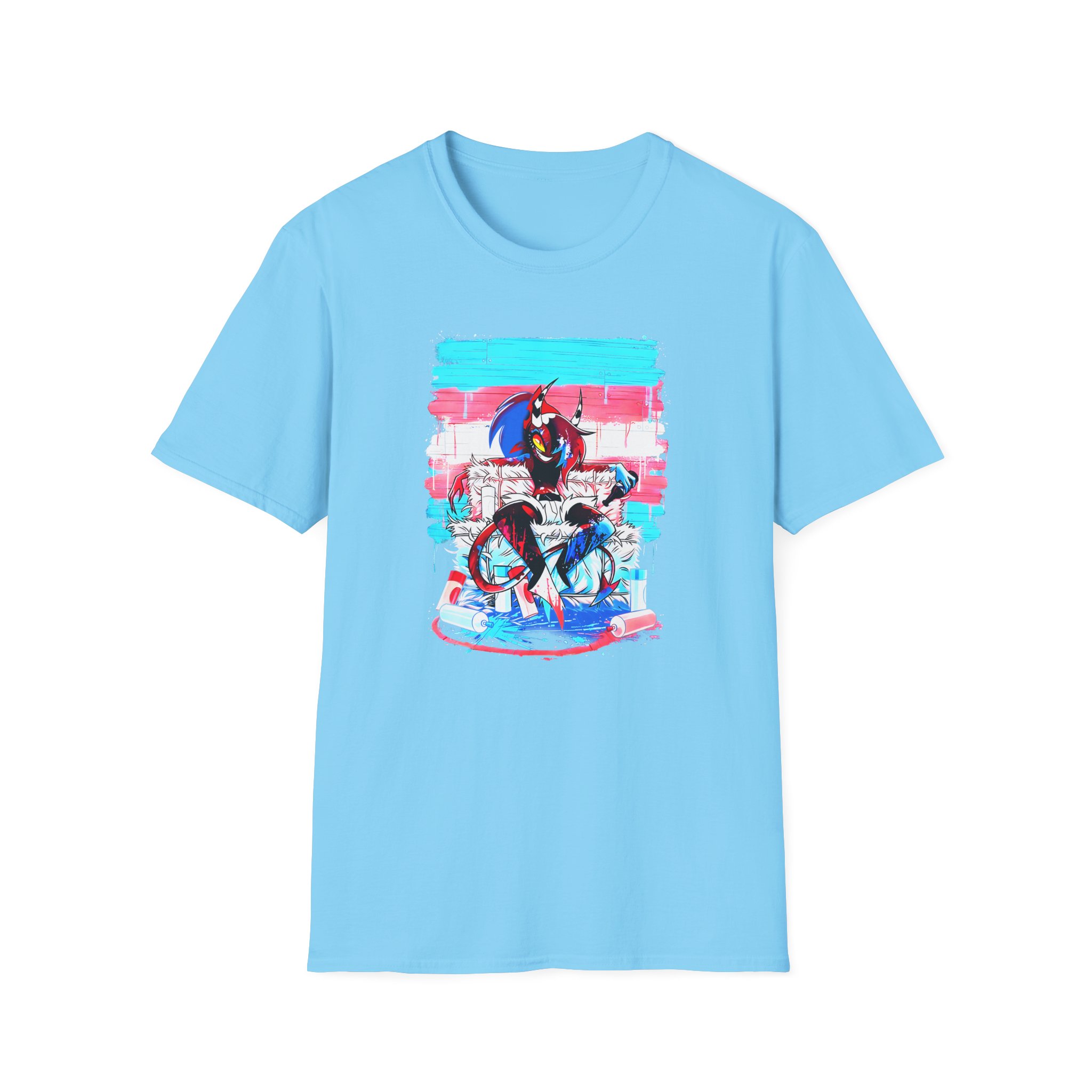 Helluva Boss Sallie May Micro Ribbed Unisex Softstyle T-Shirt