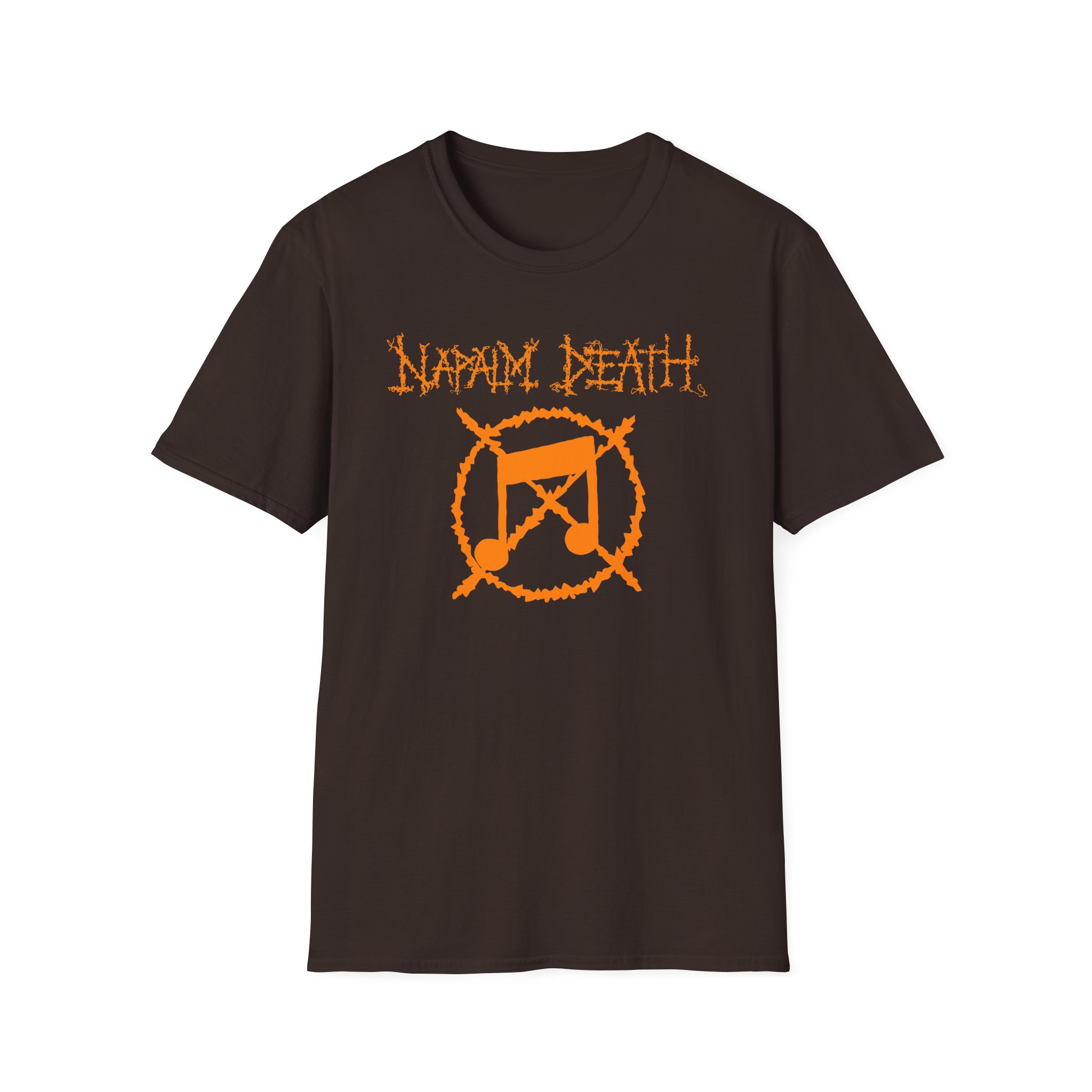 Napalm Death Noise Not Music Unisex Softstyle T-Shirt