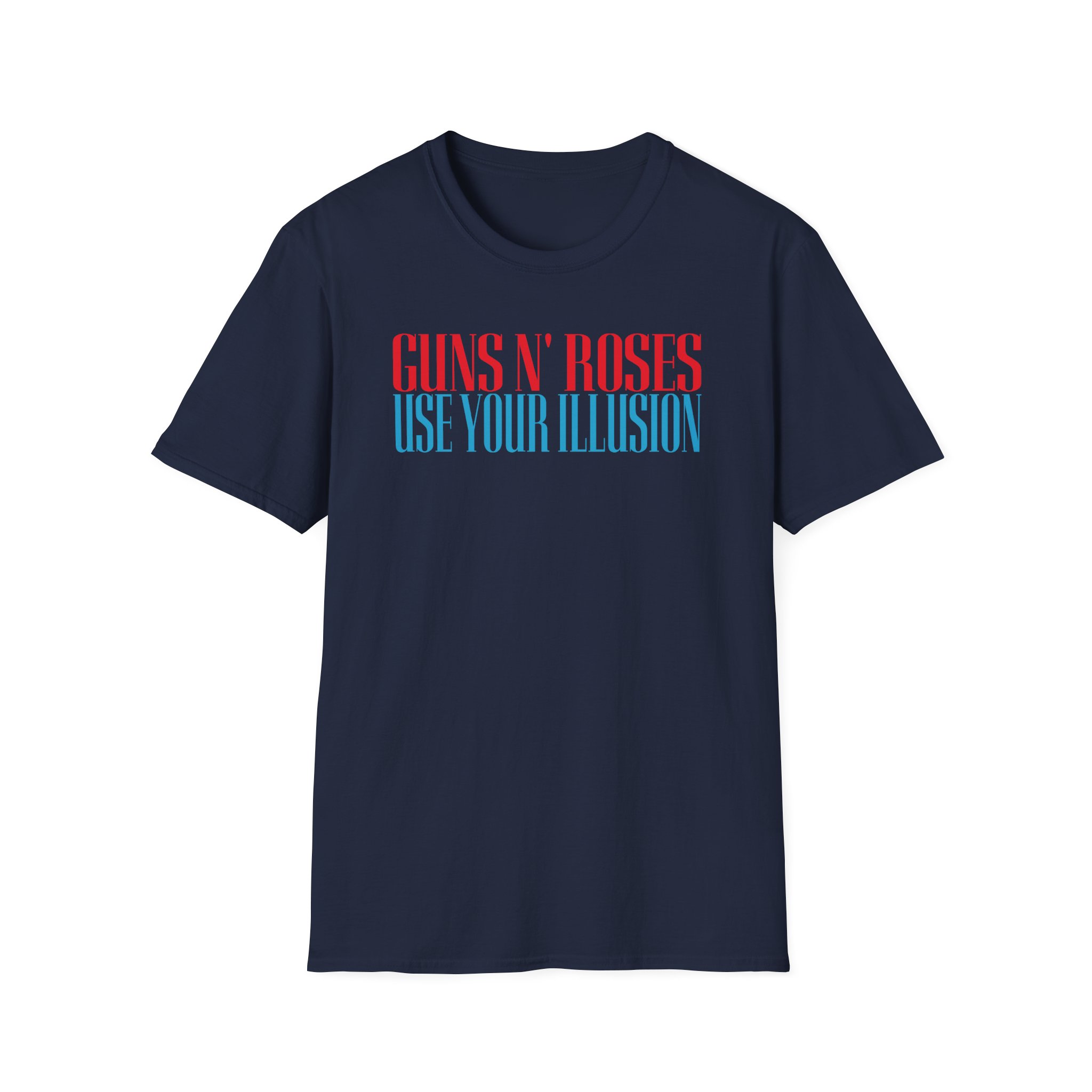 Guns N Roses Use Your Illusion Unisex Softstyle T-Shirt