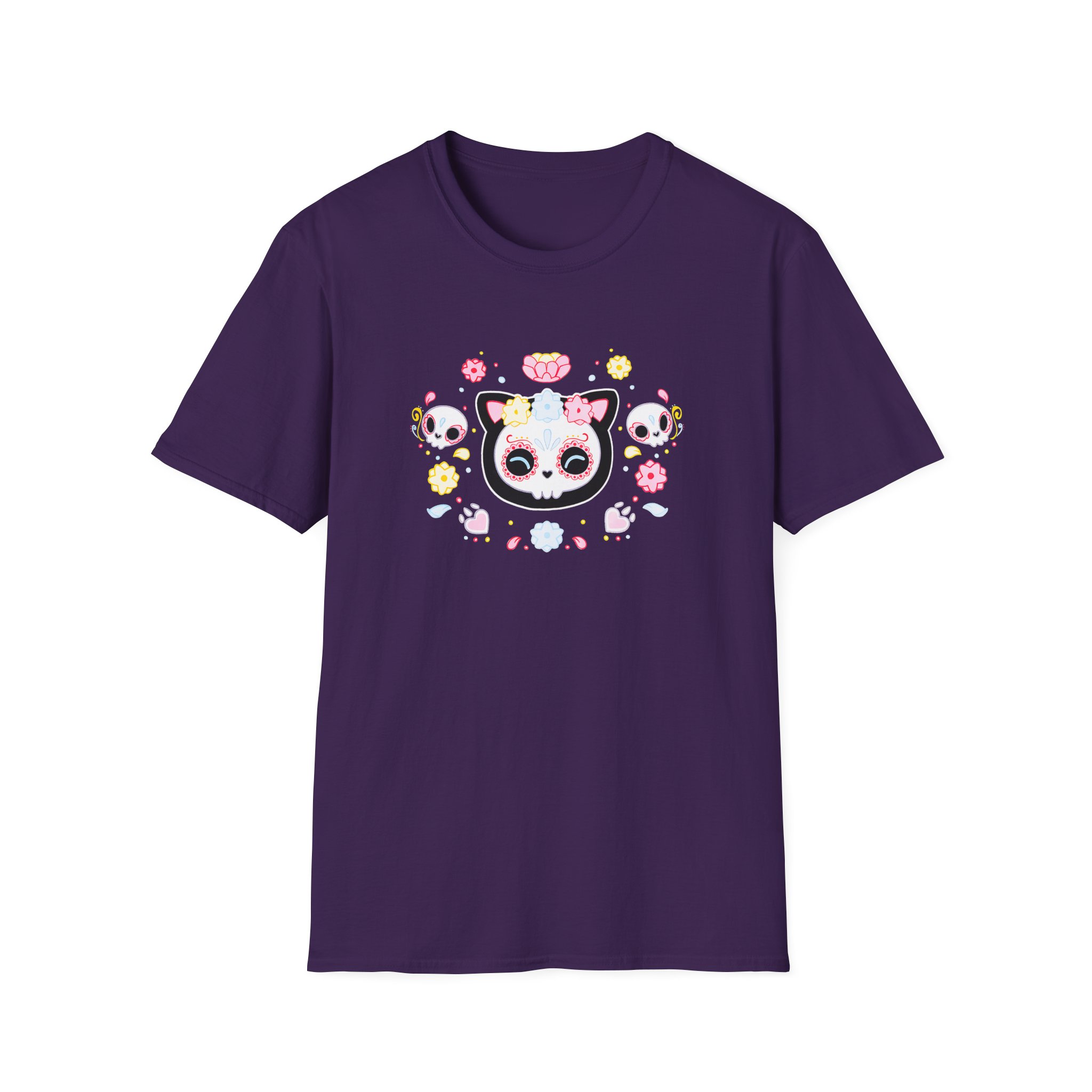 Aphmau Sugar Skull Cat Unisex Softstyle T-Shirt