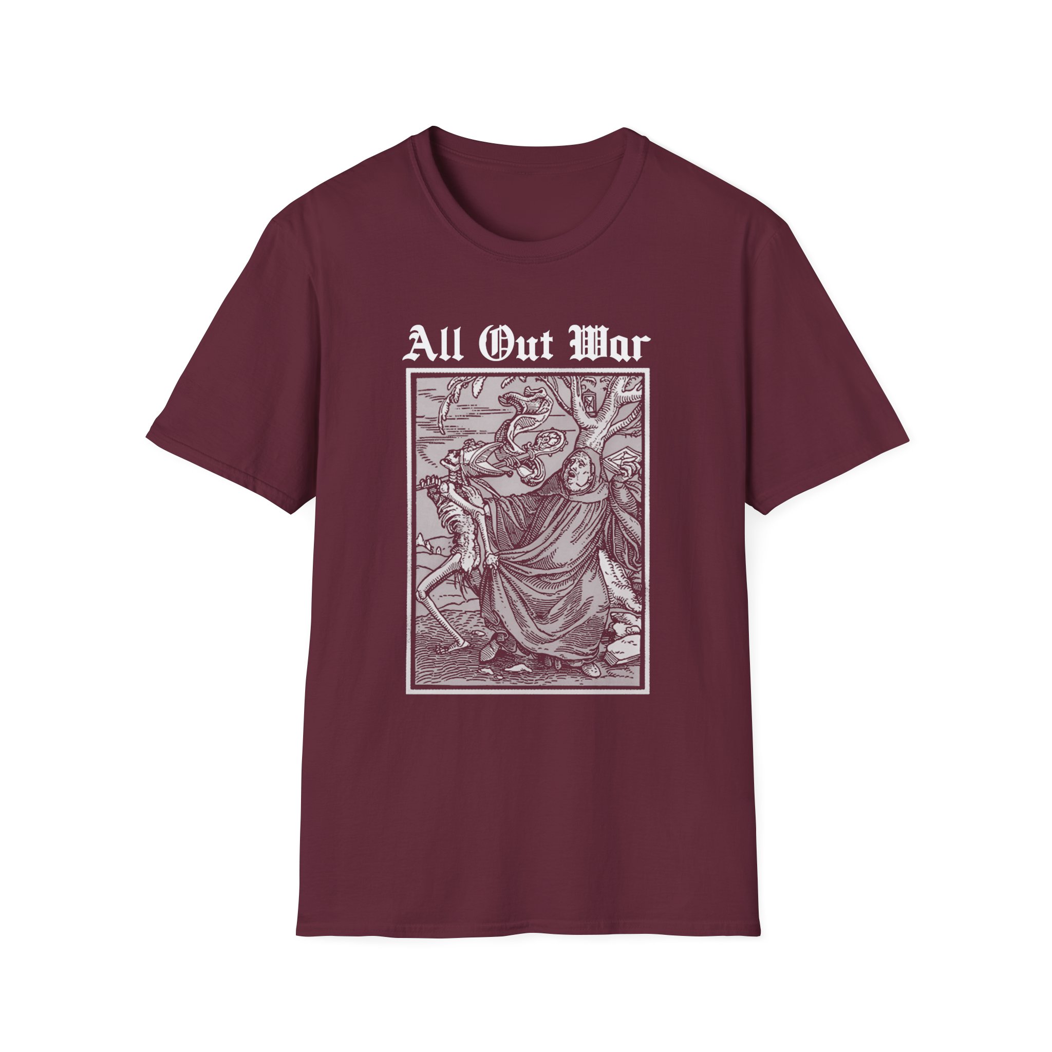 All Out War Dance of Death Unisex Softstyle T-Shirt