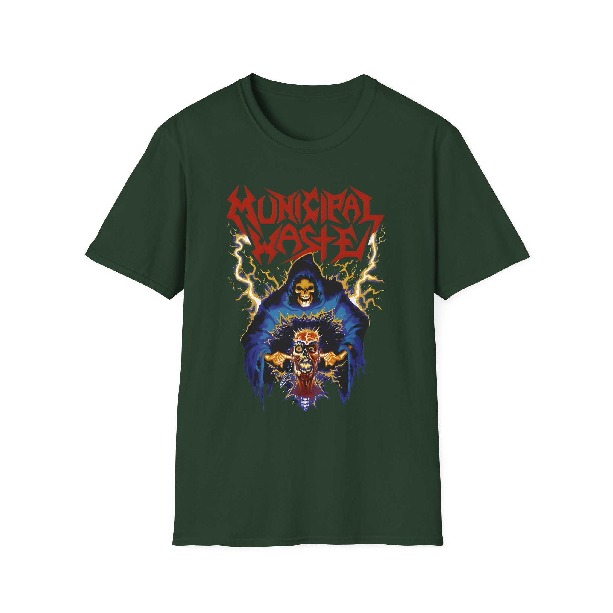 Municipal Waste Wet Willy Unisex Softstyle T-Shirt
