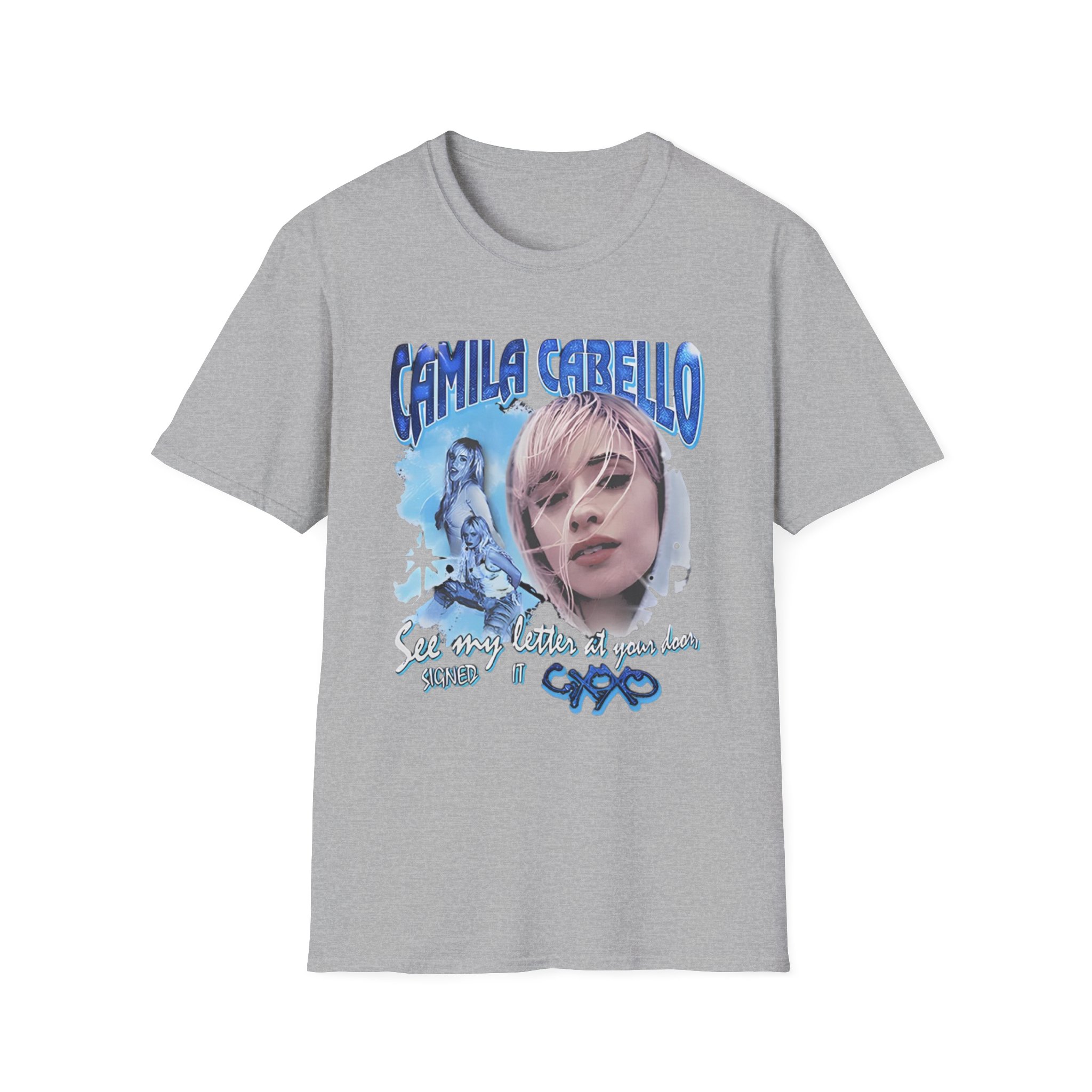 Camila Cabello Signed It C,xoxo Unisex Softstyle T-Shirt
