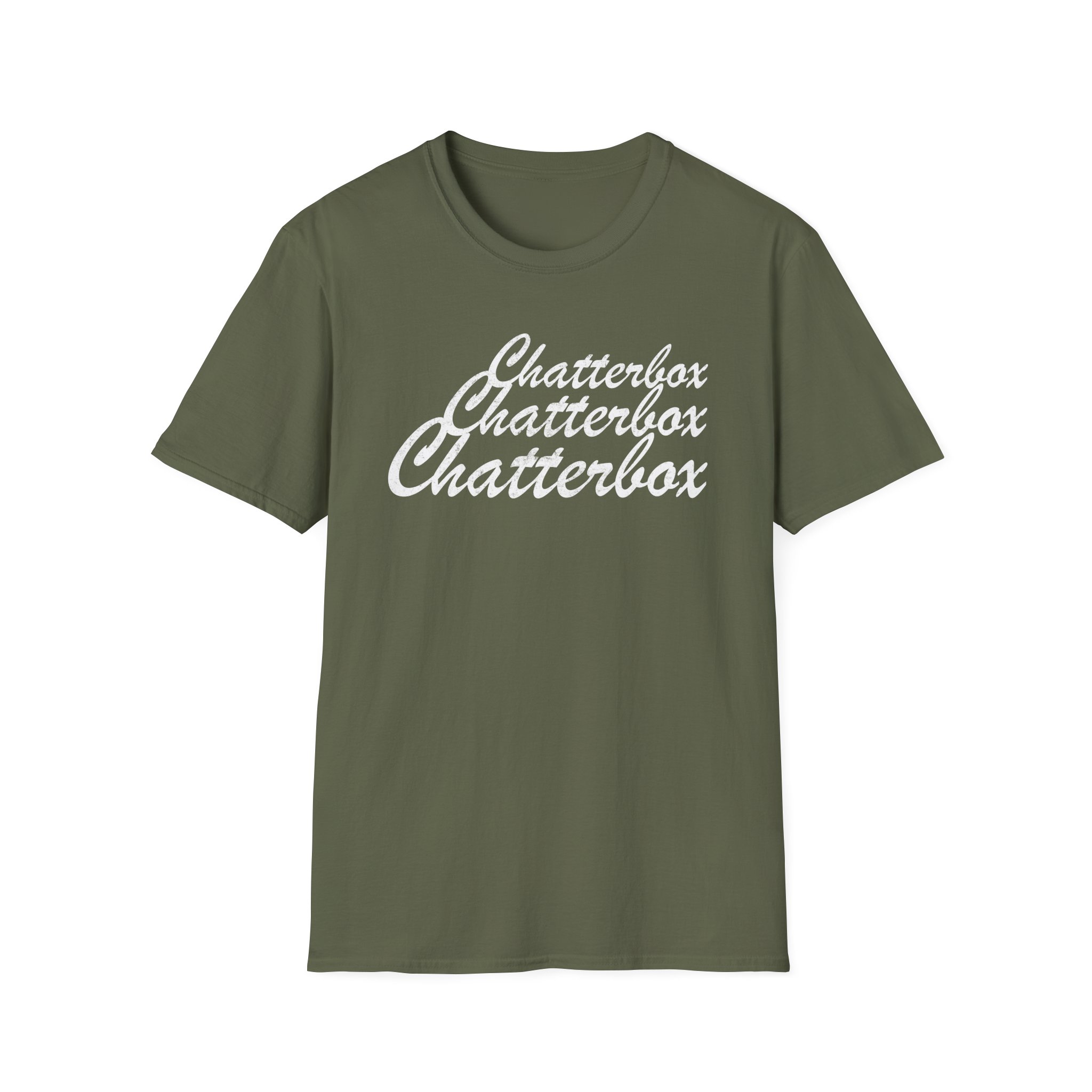 Chatterbox Design Worn by Johnny Ramone Unisex Softstyle T-Shirt