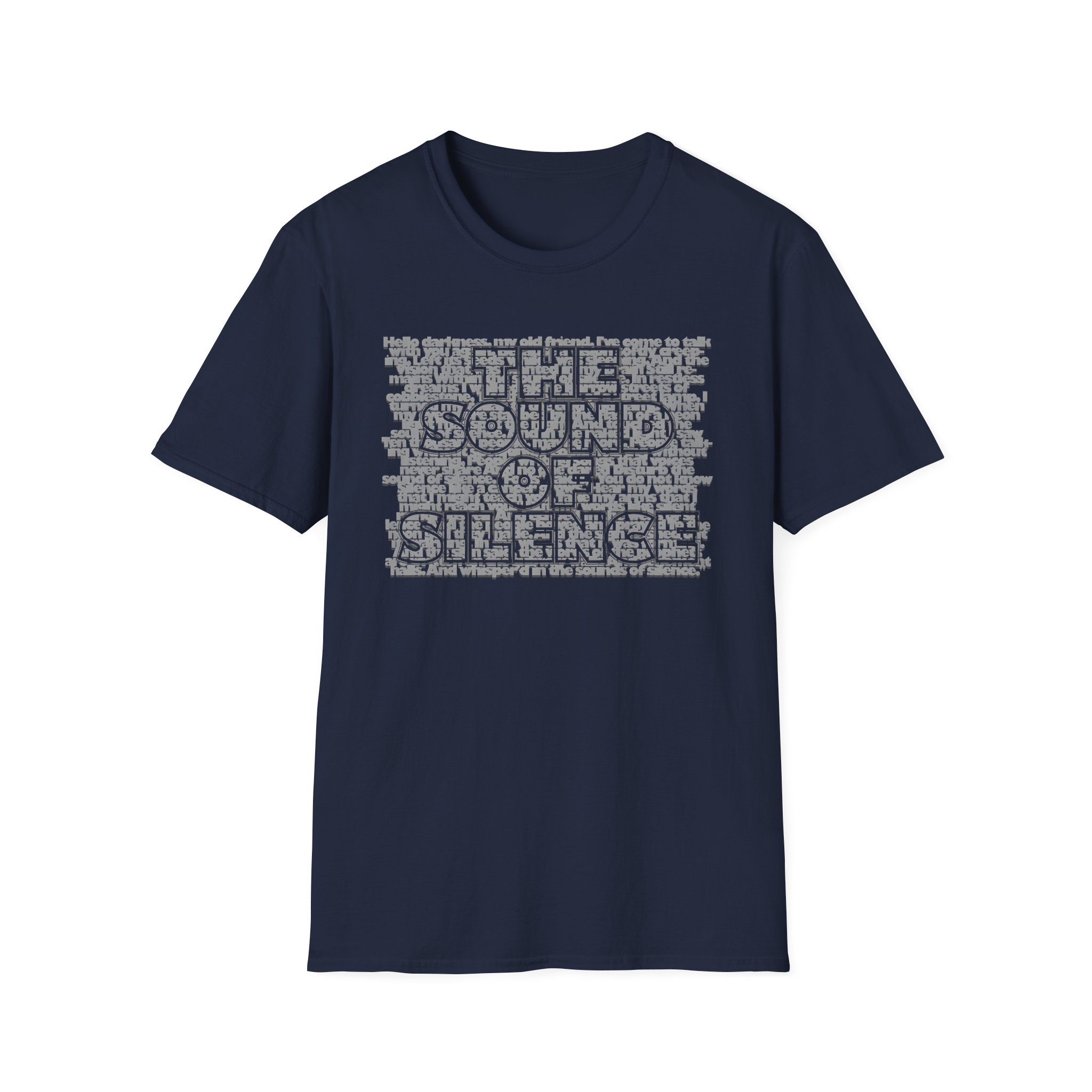 Simon and Garfunkel Silence Unisex Softstyle T-Shirt
