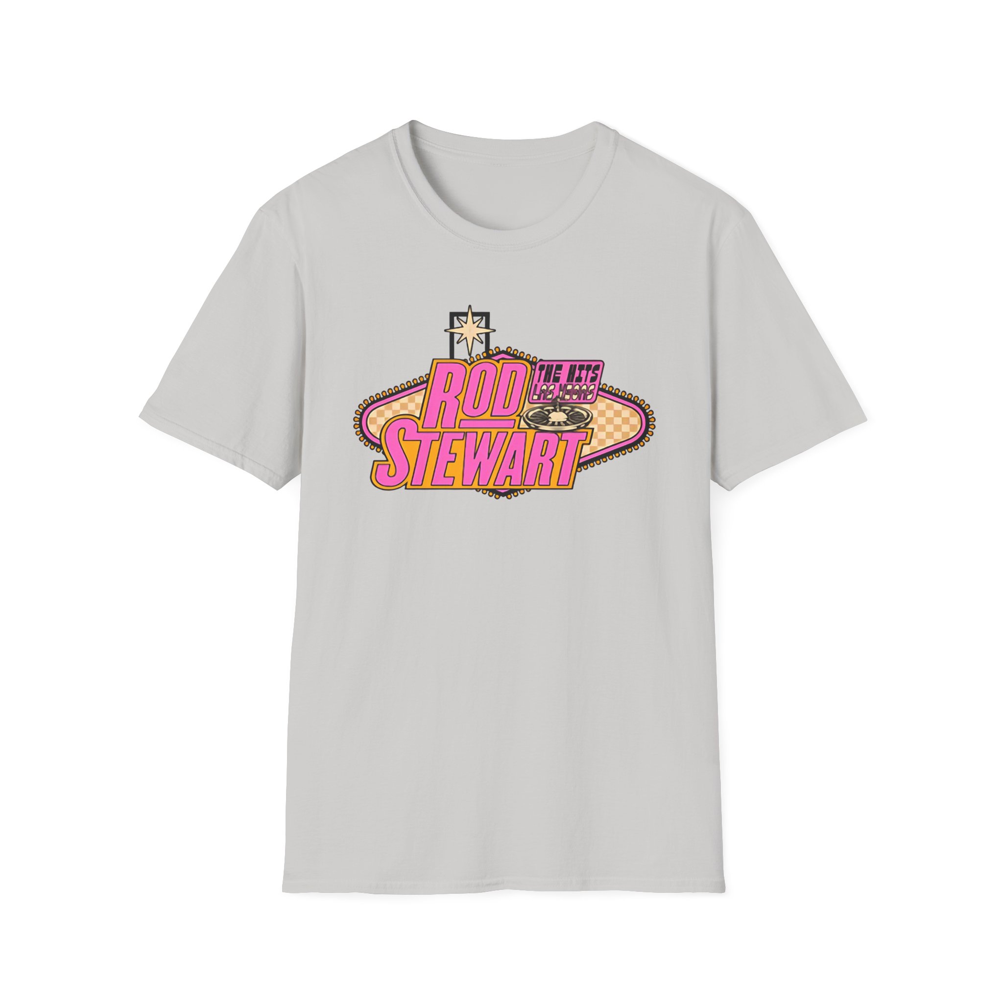 R S the Hits Vegas Marquee Unisex Softstyle T-Shirt