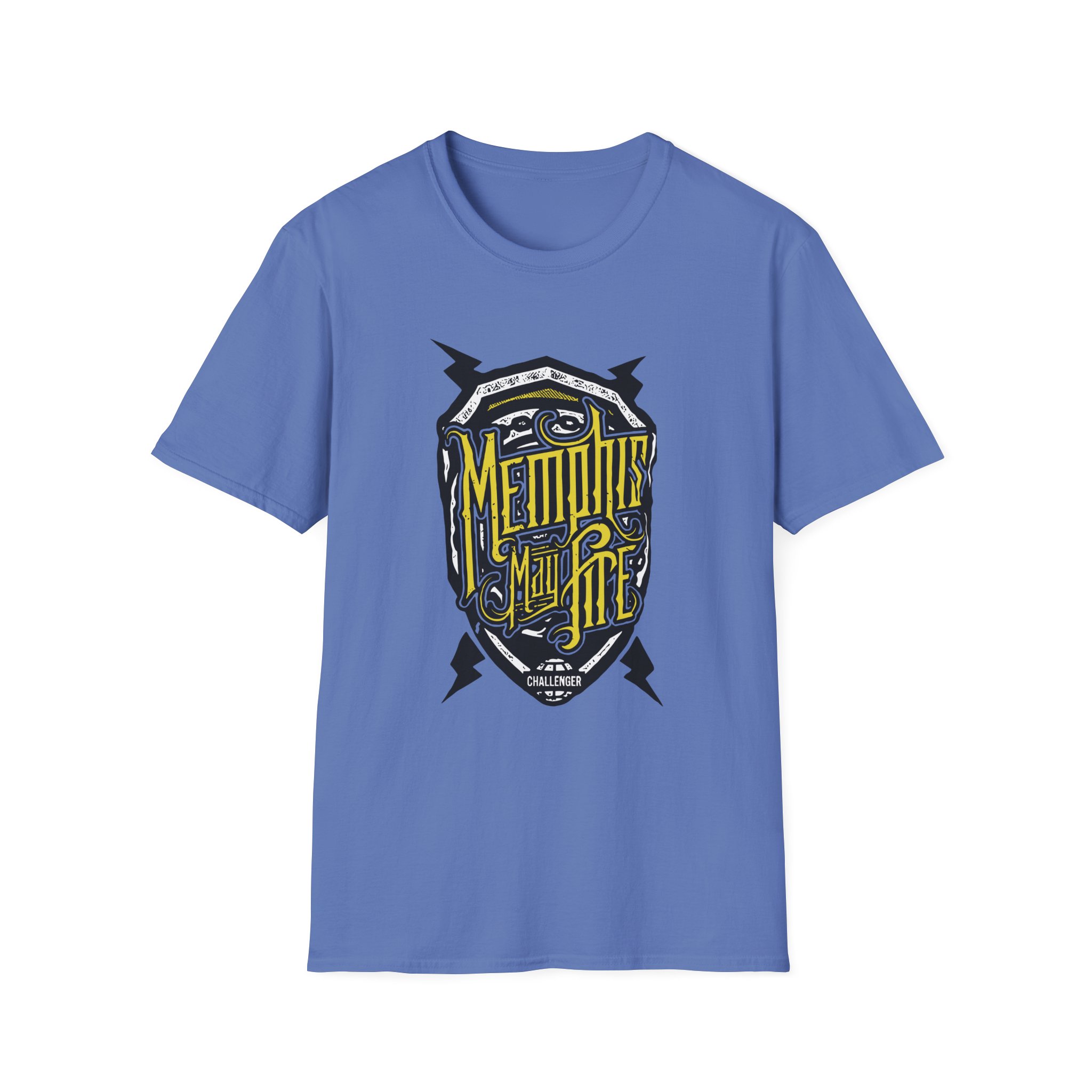 Memphis May Fire Shield Unisex Softstyle T-Shirt