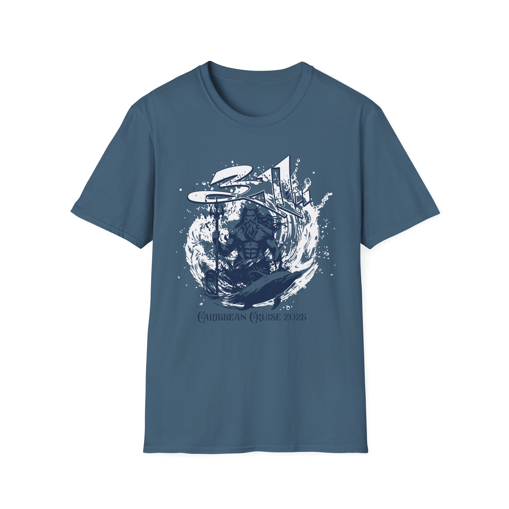 311 Caribbean Cruise 2025 Poseidon Unisex Softstyle T-Shirt