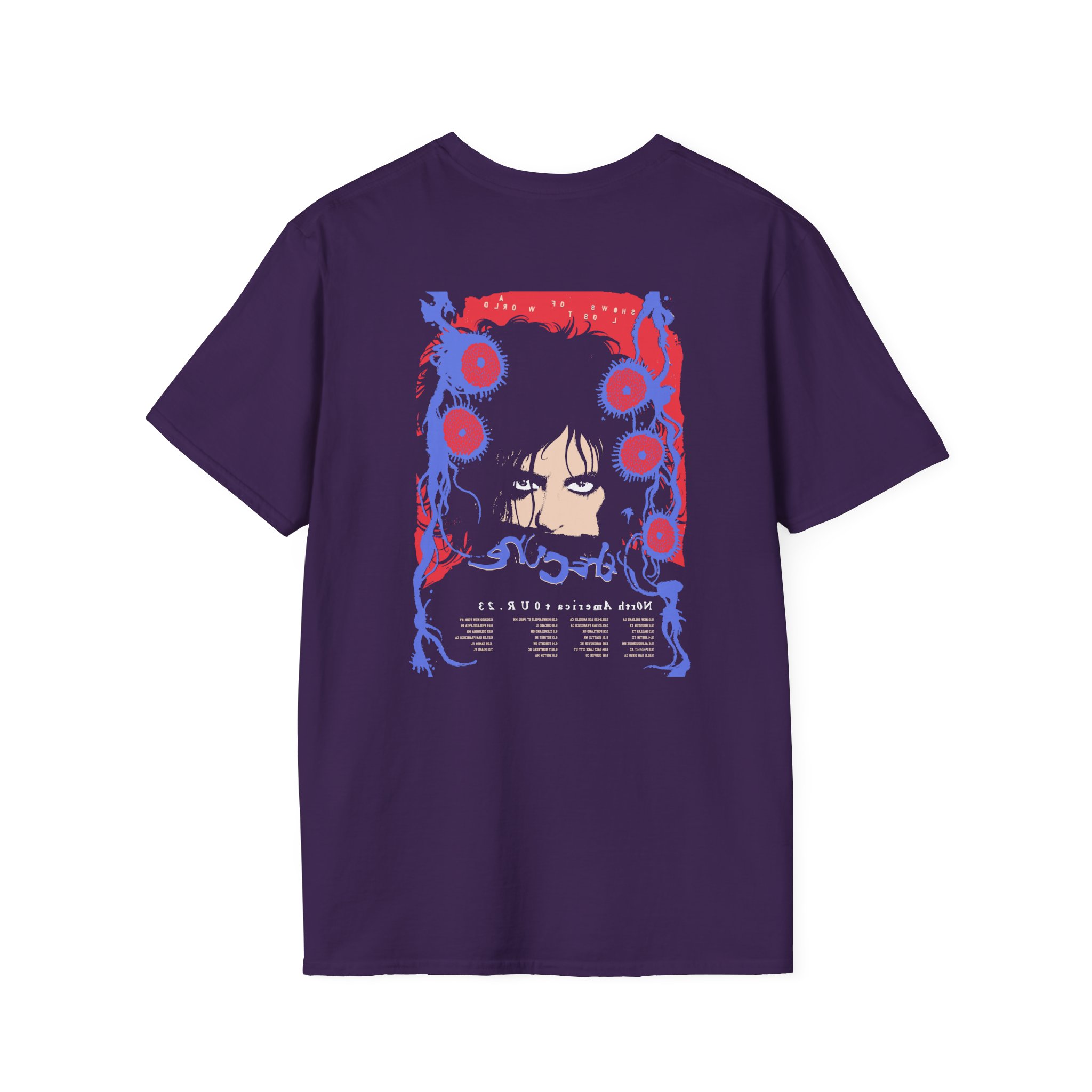 The Cure Shows Of A Lost World North America Tour Unisex Softstyle T-Shirt