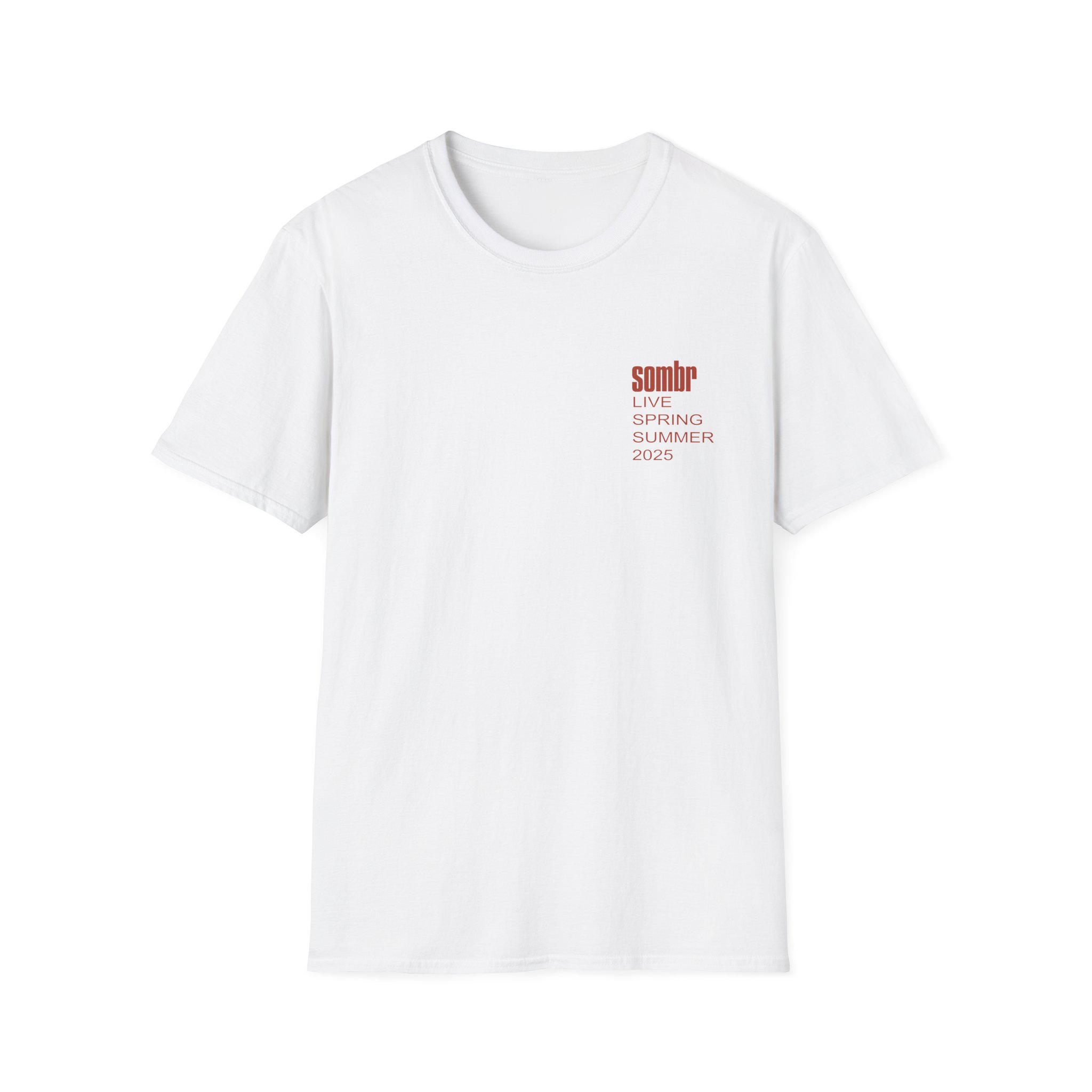 Sombr Live Spring 2025 Tour Unisex T-Shirt
