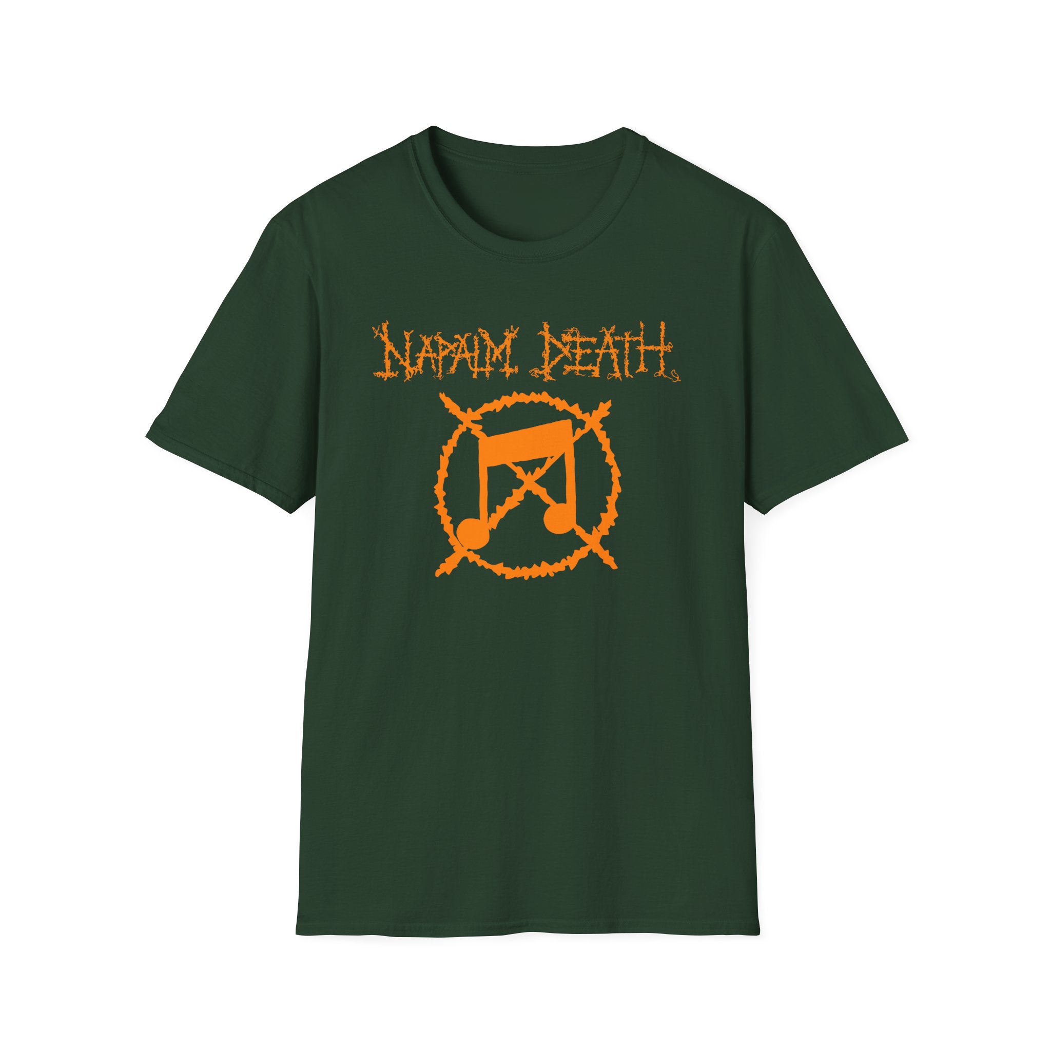 Napalm Death Noise Not Music Unisex Softstyle T-Shirt