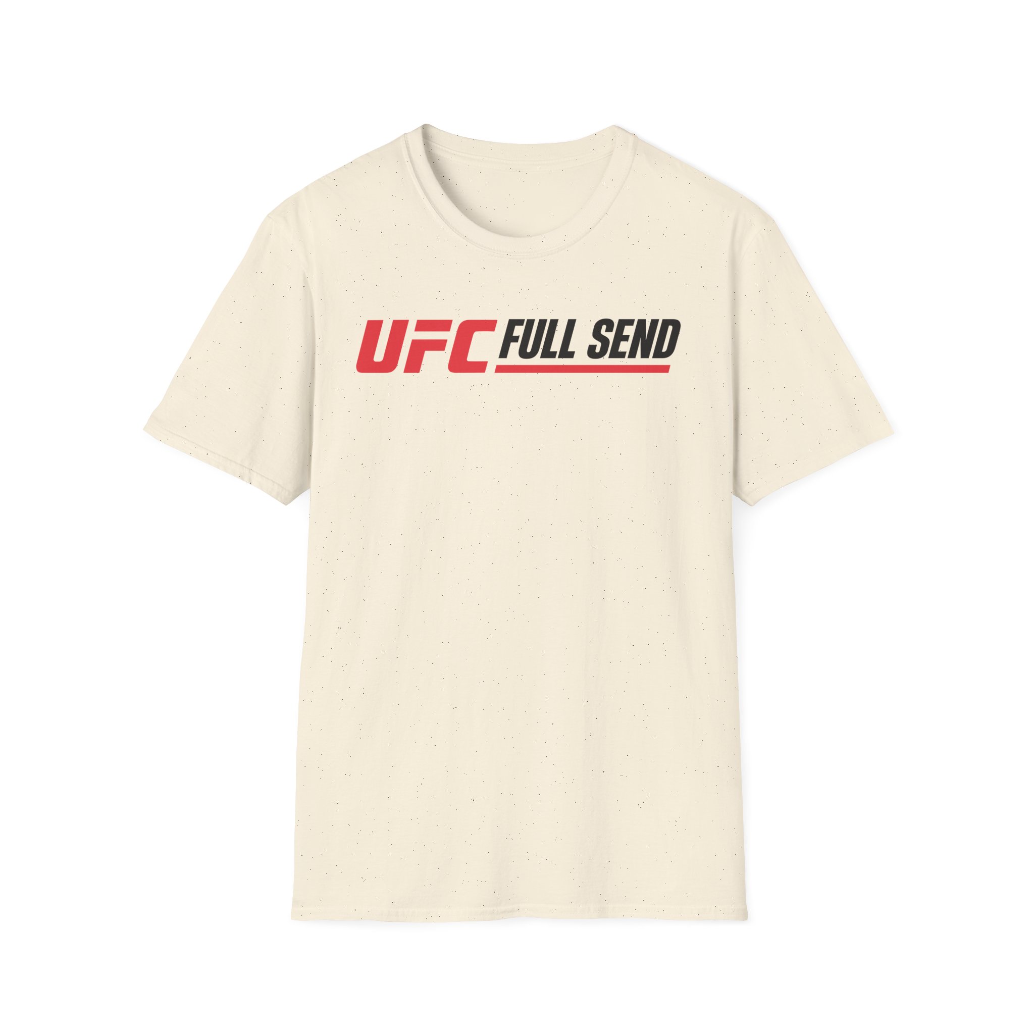 Full Send FS x UFC Logo Unisex Softstyle T-Shirt