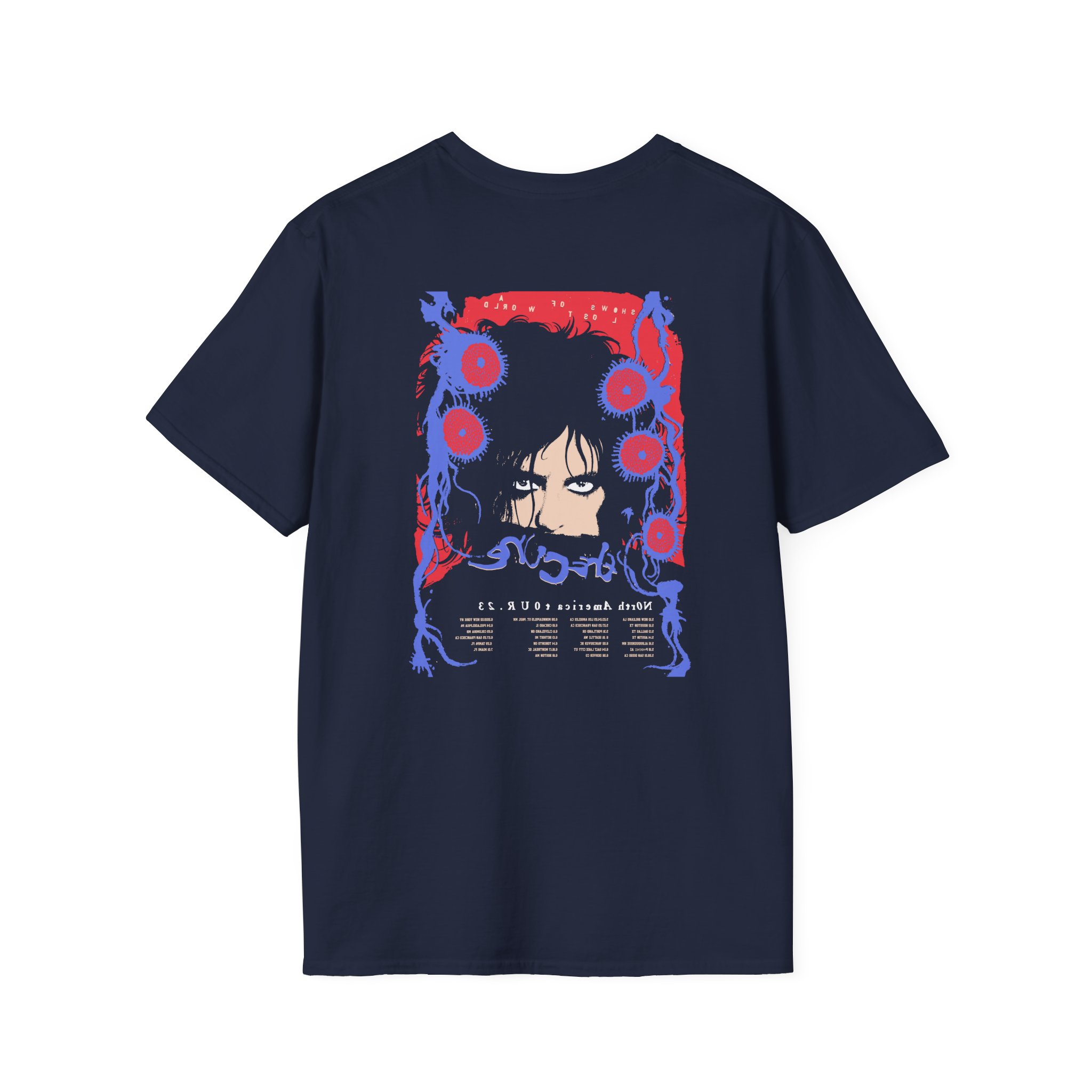 The Cure Shows Of A Lost World North America Tour Unisex Softstyle T-Shirt