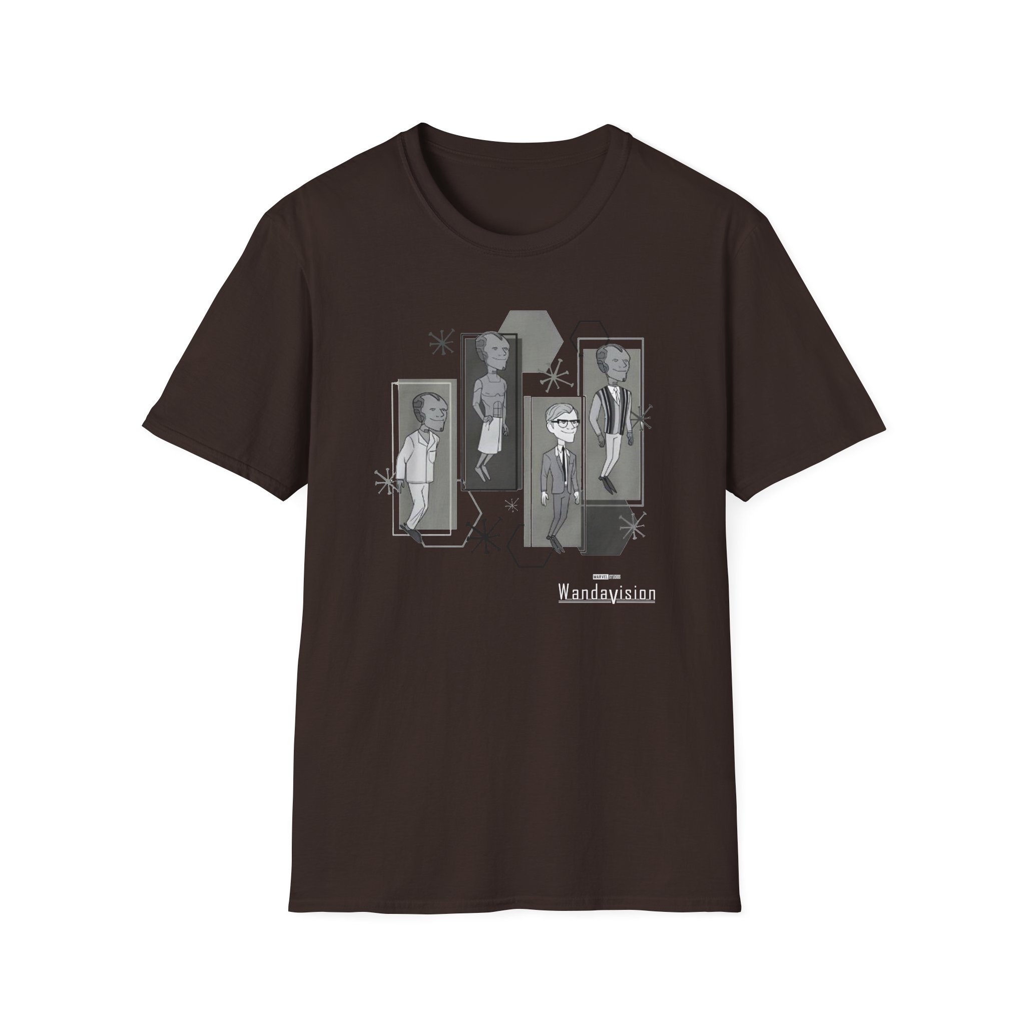 Wandavision Wardrobe Changes Unisex Softstyle T-Shirt