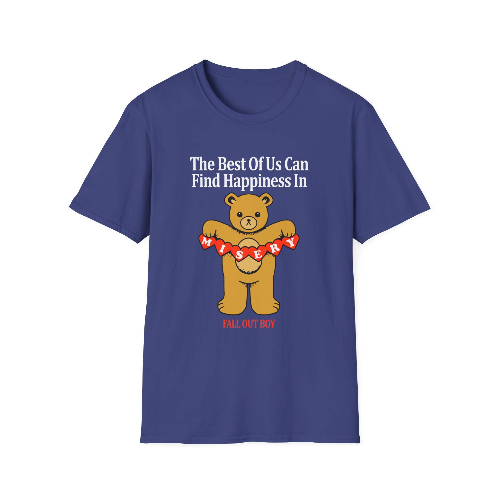 Fall Out Boy Misery Teddy Unisex Softstyle T-Shirt