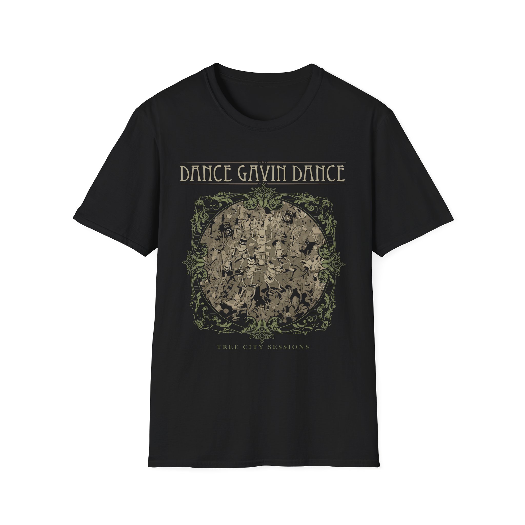 Dance Gavin Dance Tree City Unisex Softstyle T-Shirt