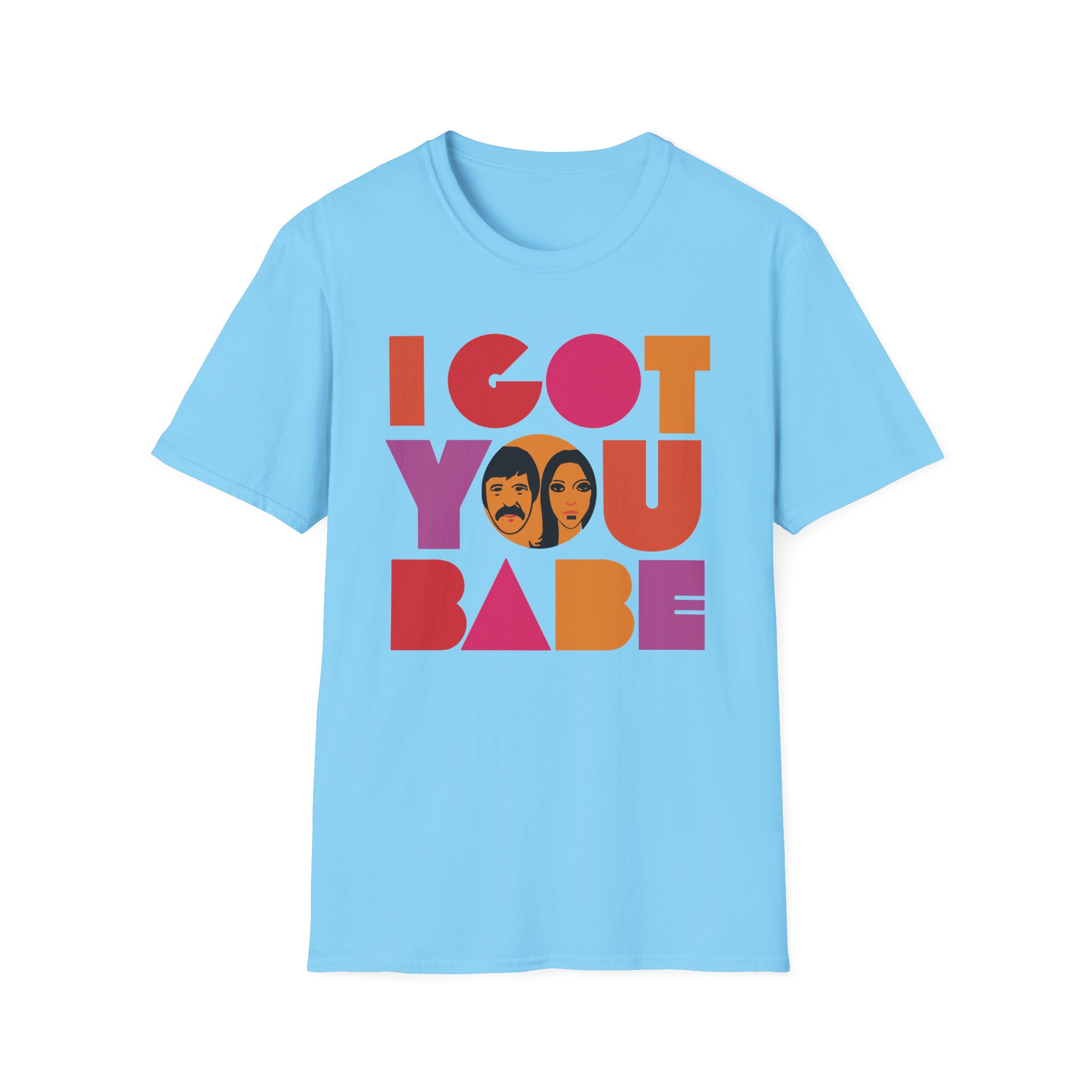 Sonny and Cher I Got You Babe Unisex Softstyle T-Shirt
