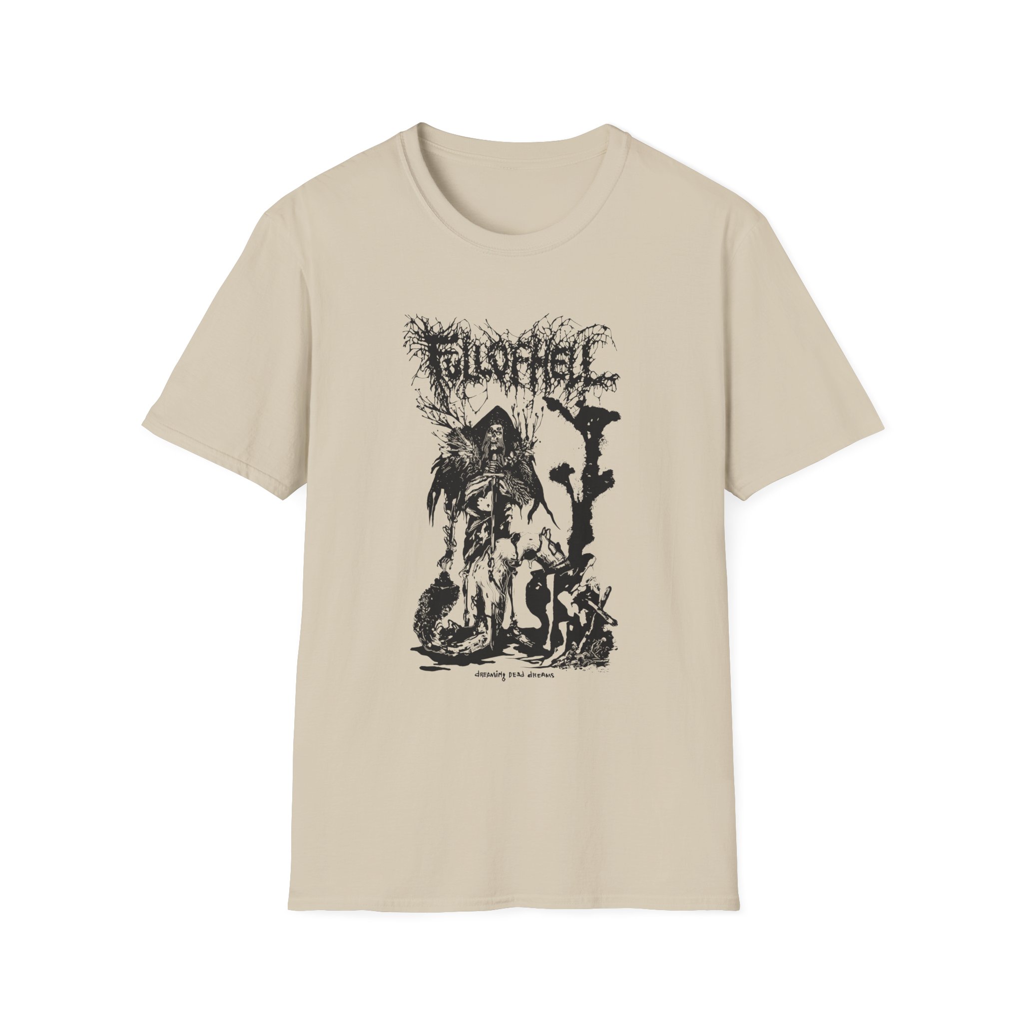 Full of Hell Dreaming Dead Dreams Unisex Softstyle T-Shirt