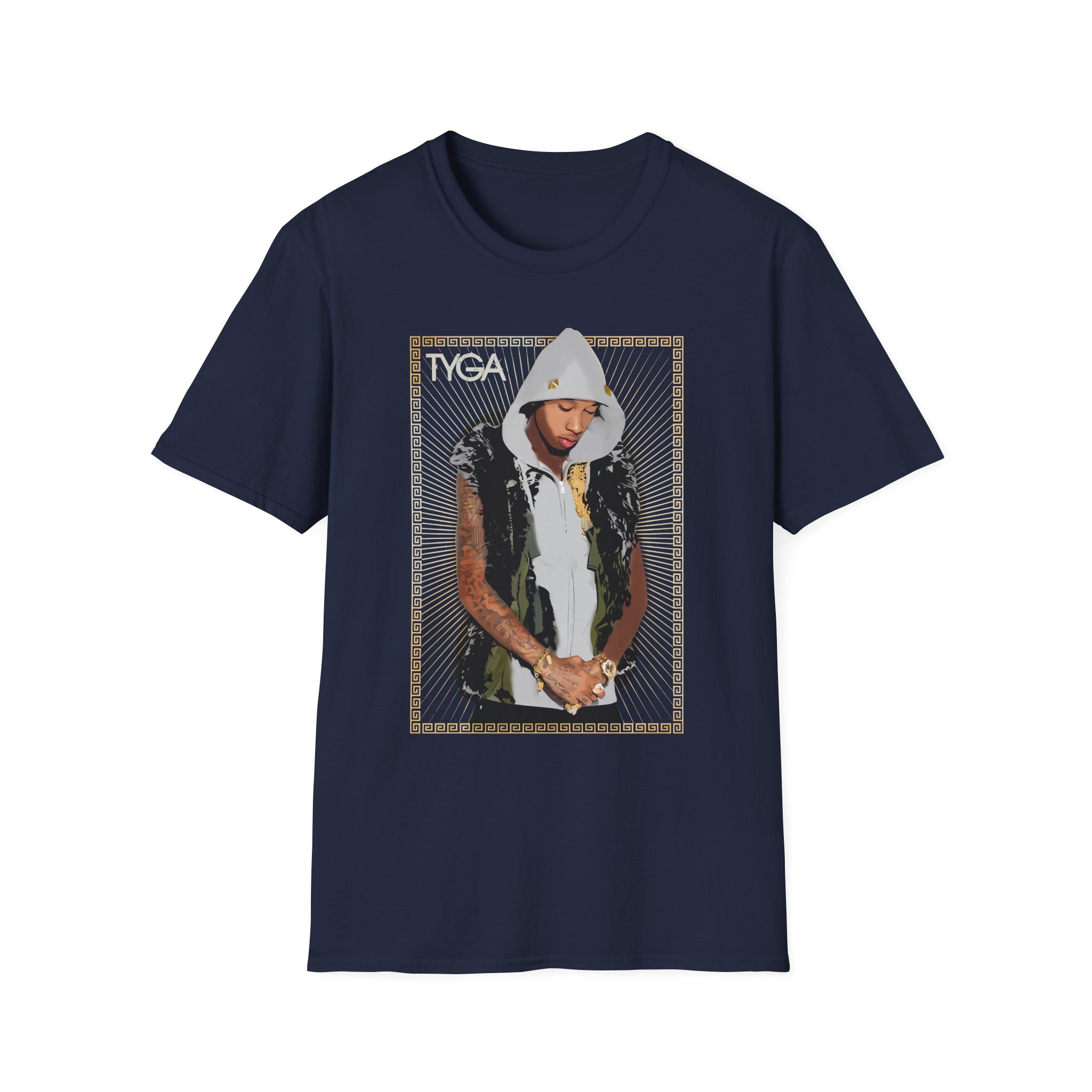 Tyga Gold Jr Vest Unisex Softstyle T-Shirt,