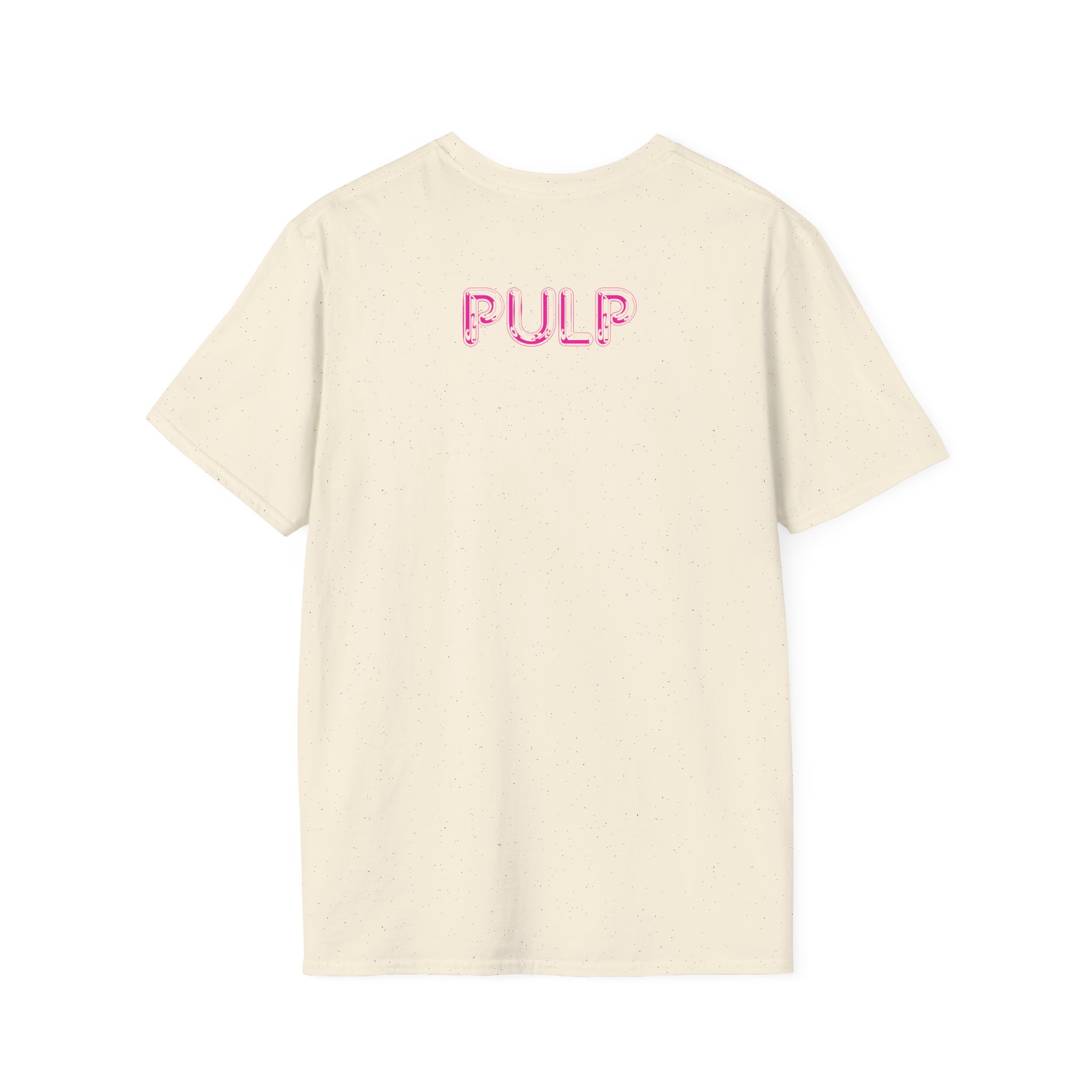 Pulp Let’s All Meet Up Ecru Unisex Softstyle T-Shirt