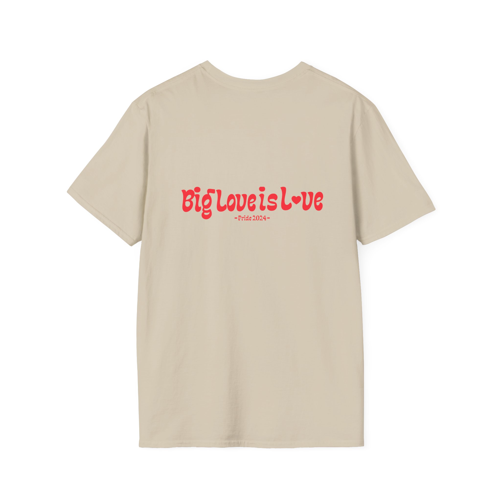 Erin Caldwell Pride BIG LOVE Unisex Softstyle T-Shirt