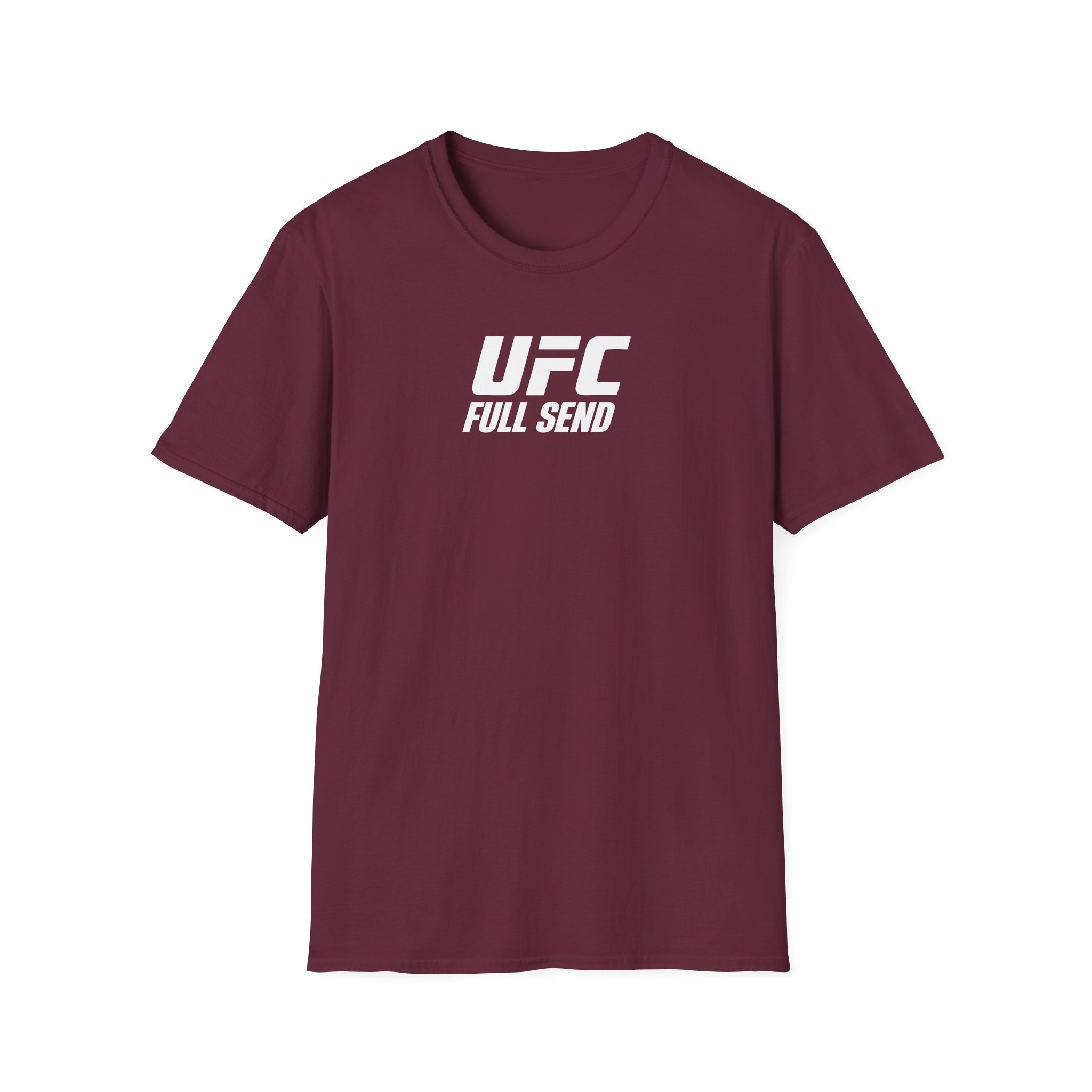Full Send Ufc La Skyline Unisex Softstyle T-Shirt